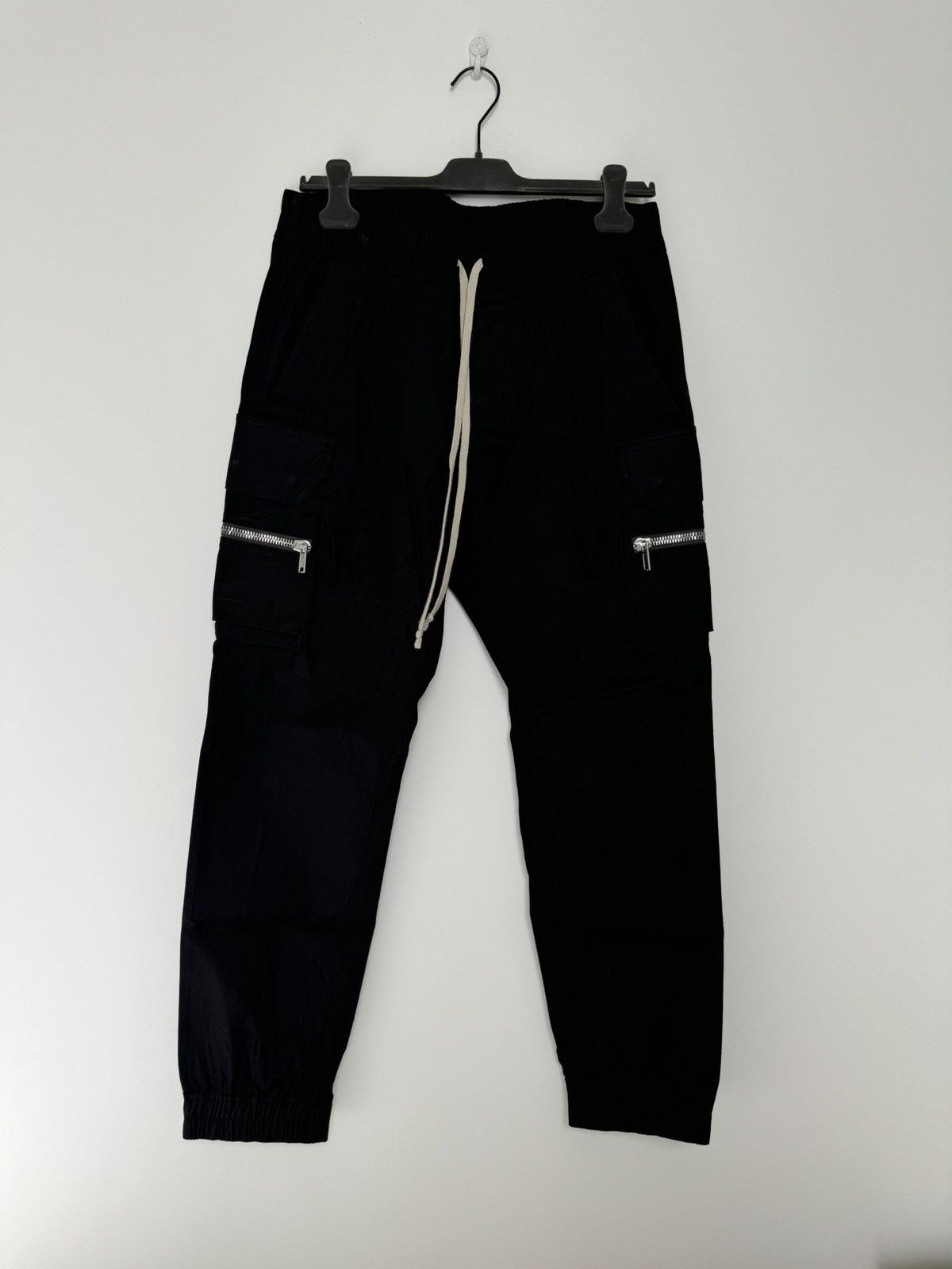 Rick Owens Rick Owens Mastodon cotton-blend cargo trousers Size US 36 / EU 52 - 1 Thumbnail