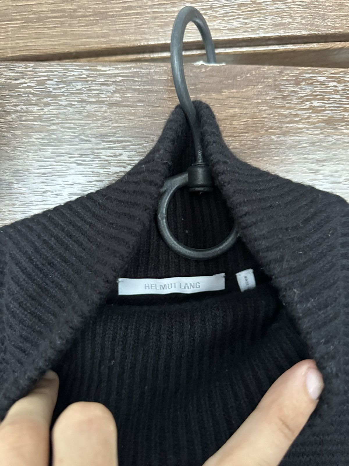 Helmut Lang Helmut Lang Knit Wool Sweater Turtleneck Size US M / EU 48-50 / 2 - 7 Thumbnail