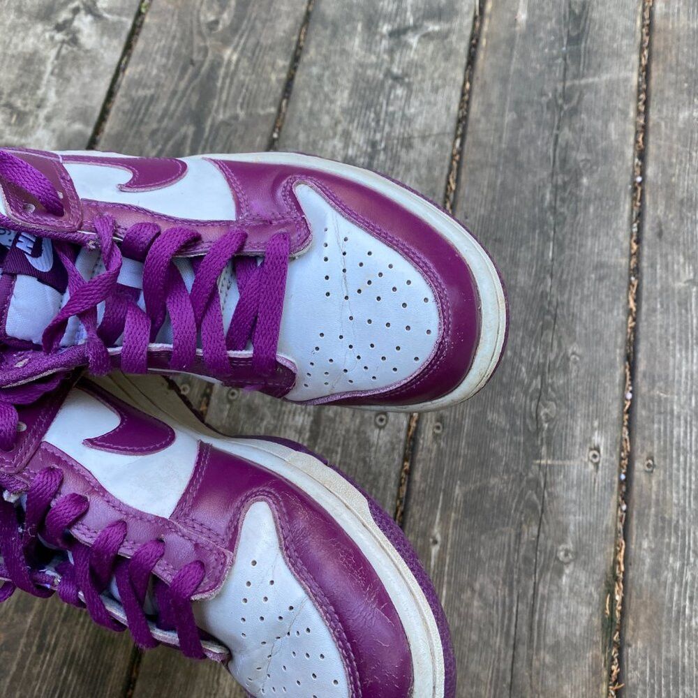 Nike 2024 Nike Dunk Low Viotech White Purple Size 6.5 Size US 6.5 / EU 39-40 - 7 Thumbnail