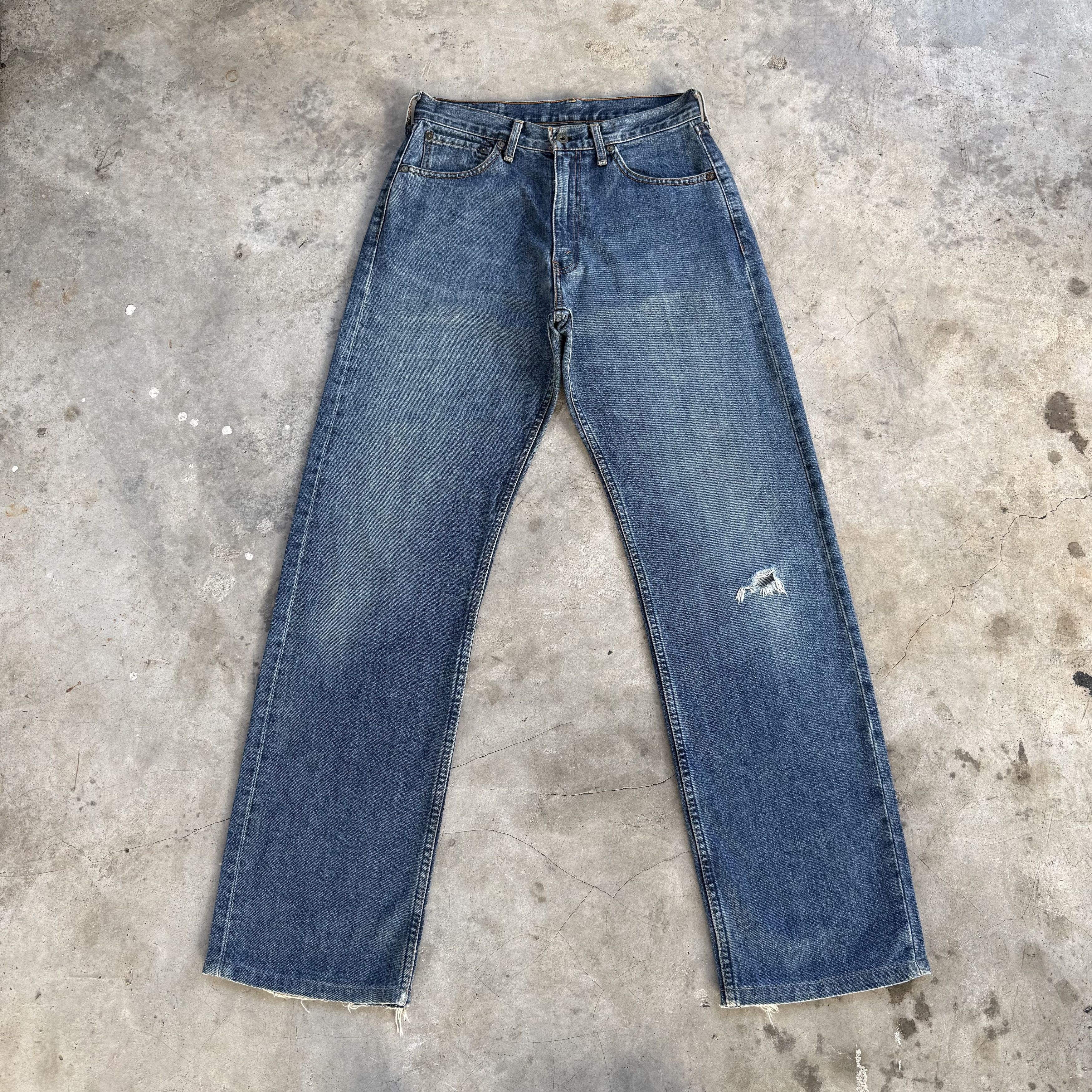 Levi's W31 VINTAGE LEVI'S 504 FADED DENIM JEAN PANTS Size US 31 - 2 Thumbnail