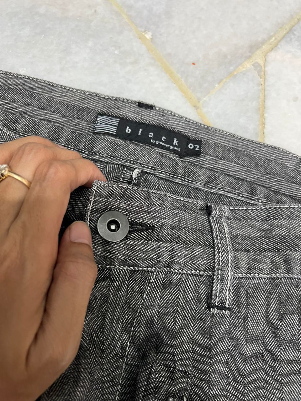 Japanese Brand Black by groover grand hickory pants Size US 33 - 5 Thumbnail