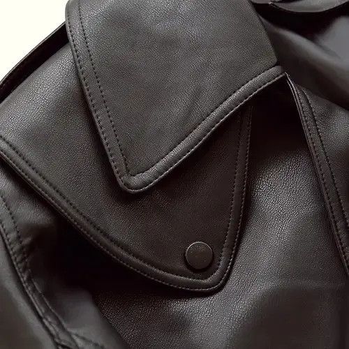 Japanese Brand Cropped black leather jacket Size US L / EU 52-54 / 3 - 4 Thumbnail