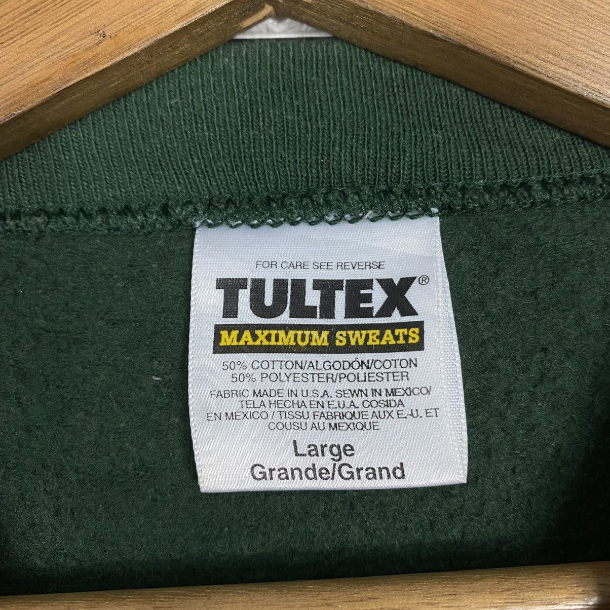 Vintage 🔥VINTAGE SWEATSHIRT TULTEX USA OKLAHOME BIG LOGO Size US L / EU 52-54 / 3 - 14 Thumbnail