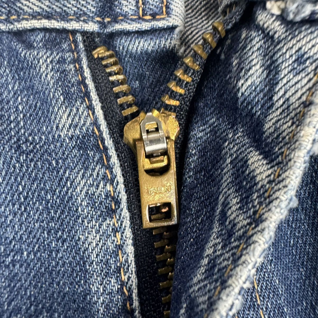 The Silver Stone ❄️SILVER STONE PATCHWORK DENIM JEANS PANTS LIKE KAPITAL Size US 30 / EU 46 - 7 Thumbnail