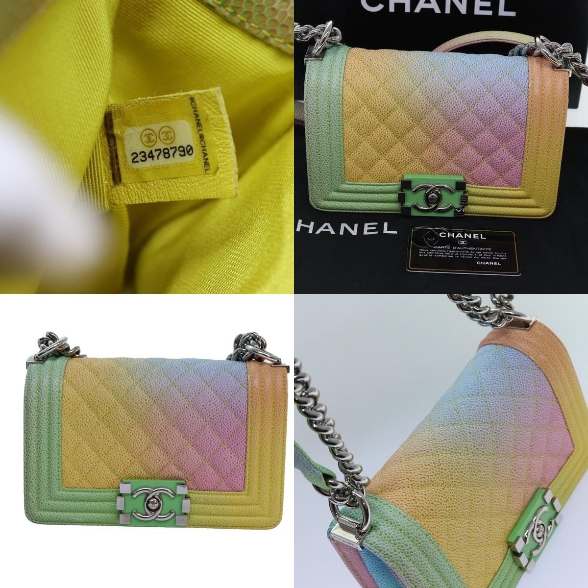 Chanel Chanel Matelasse Boy Chain Shoulder Bag Size ONE SIZE - 5 Thumbnail