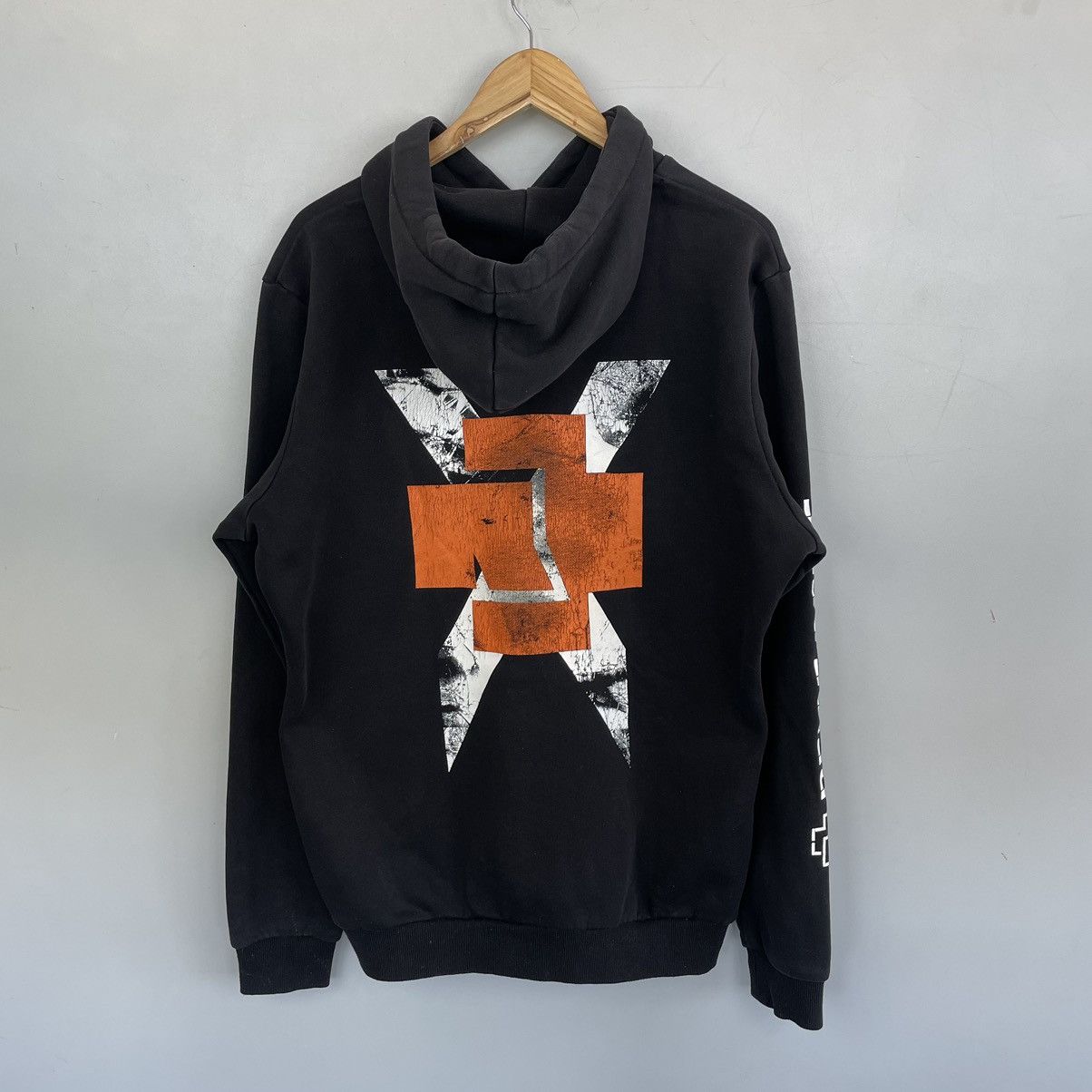 Band Tees × Vintage VTG Rammstein Reise Reise Hoodie Size US L / EU 52-54 / 3 - 1 Thumbnail