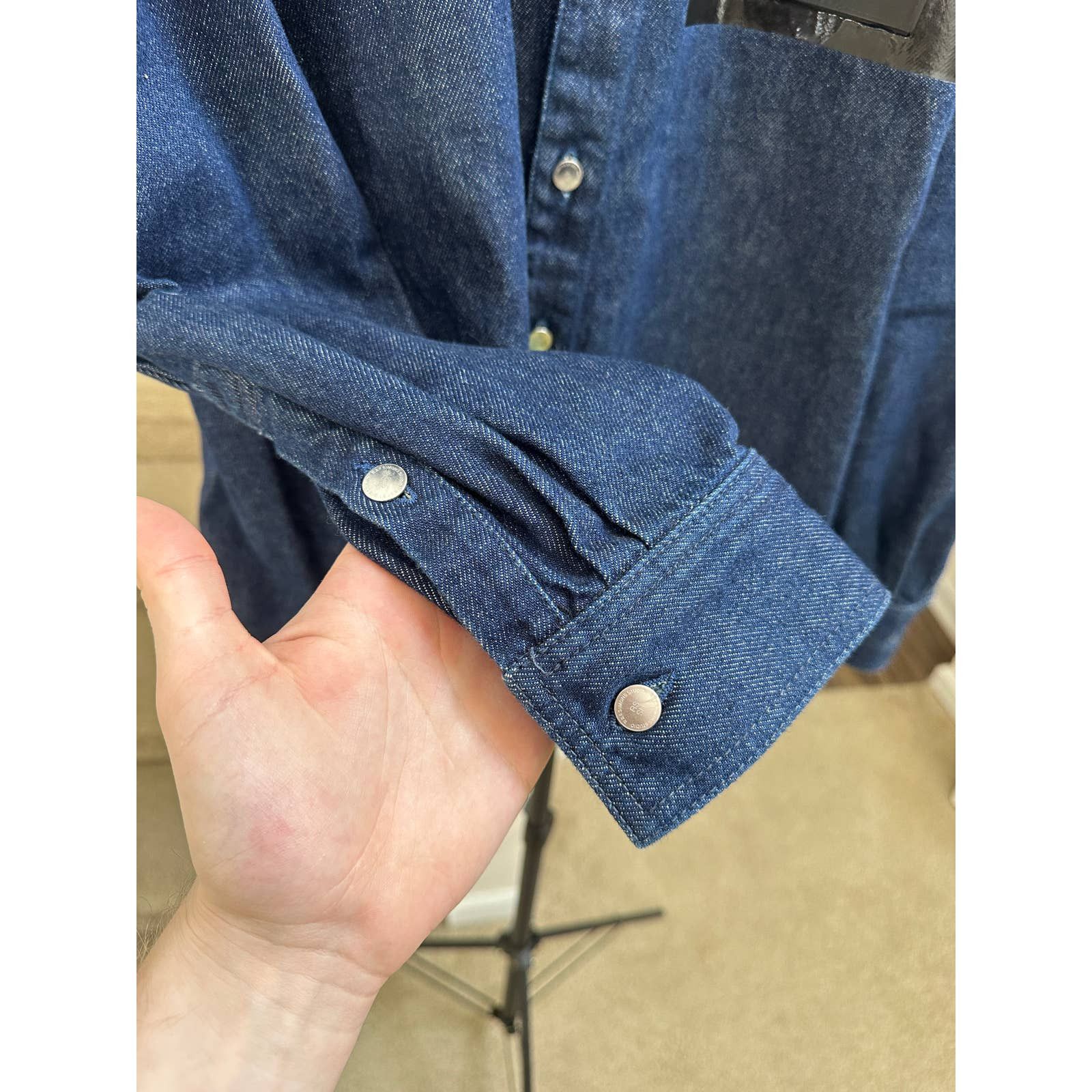 Raf Simons Raf Simons Carry Over Denim Shirt - Large Size US L / EU 52-54 / 3 - 6 Thumbnail
