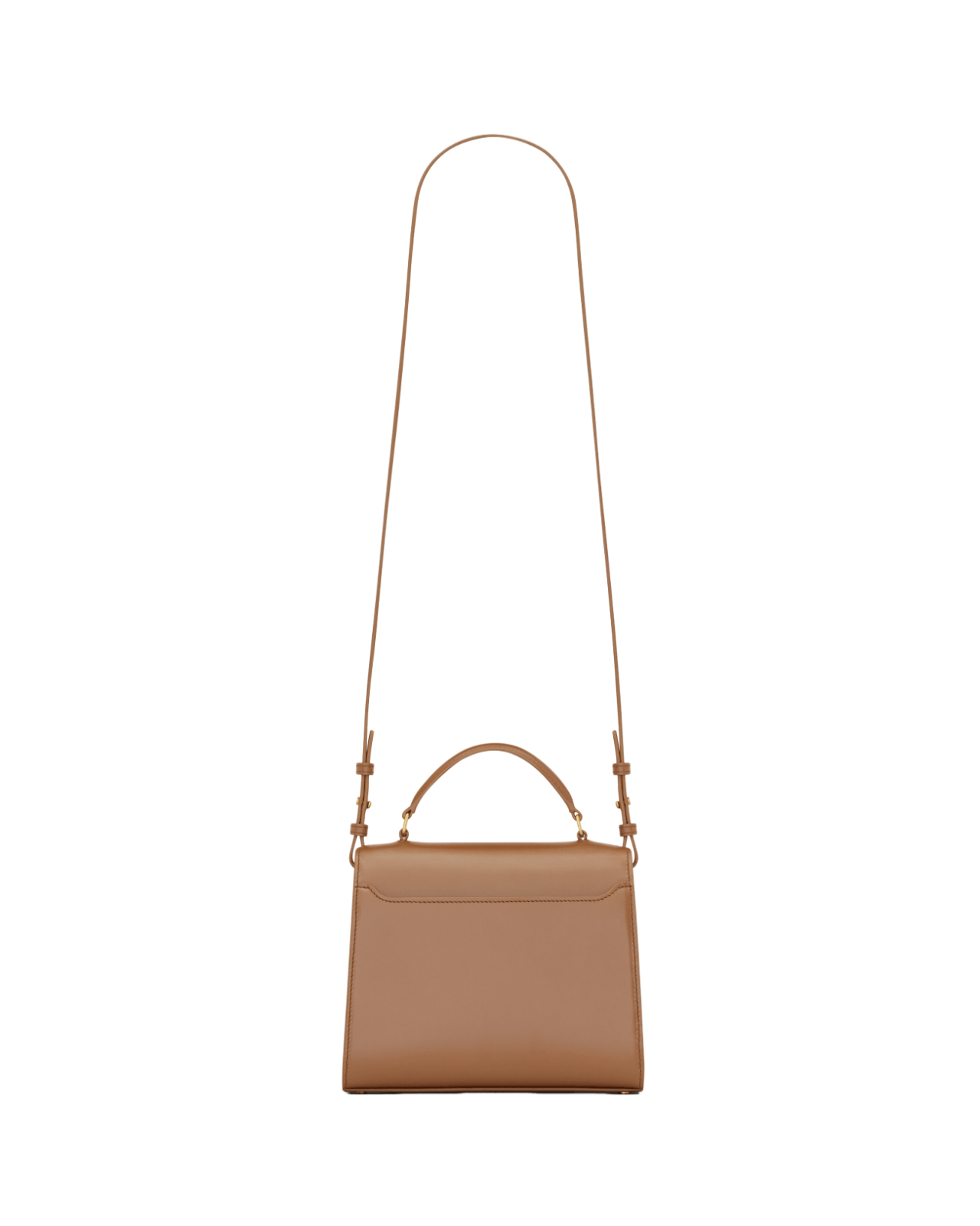 Saint Laurent Paris YSL Cassandra Box Mini Fox Leather Top Handle Size ONE SIZE - 3 Thumbnail