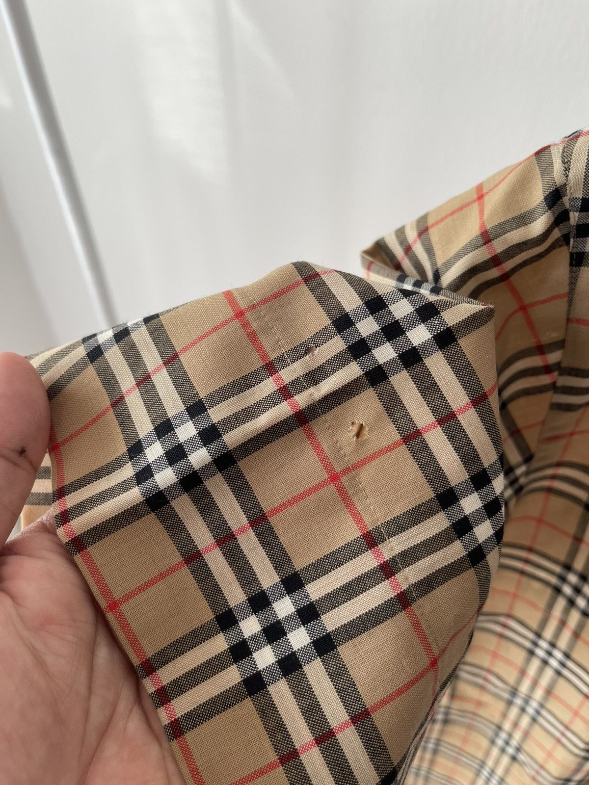 Burberry BURBERRY NOVA CHECK BUTTON UP SHIRT Size US M / EU 48-50 / 2 - 12 Thumbnail