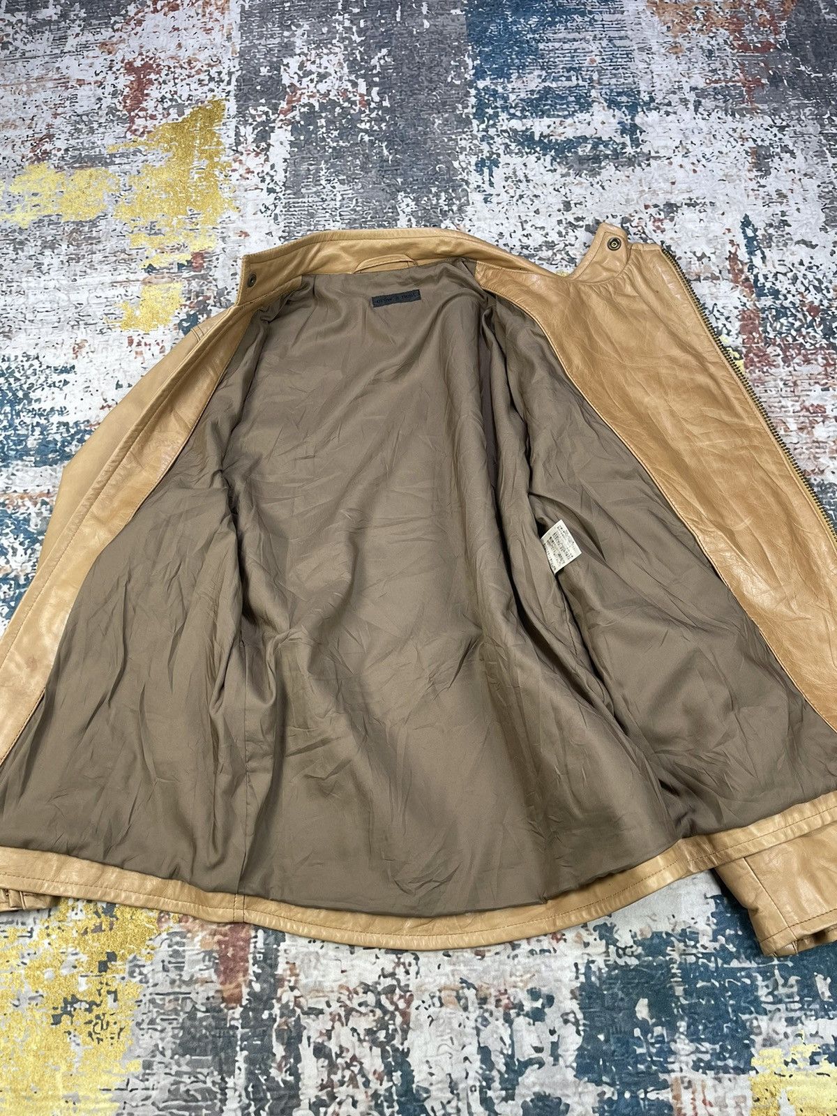 Genuine Leather Crow’s Nest Assymetric Rider Leather Jackets Size US M / EU 48-50 / 2 - 15 Thumbnail