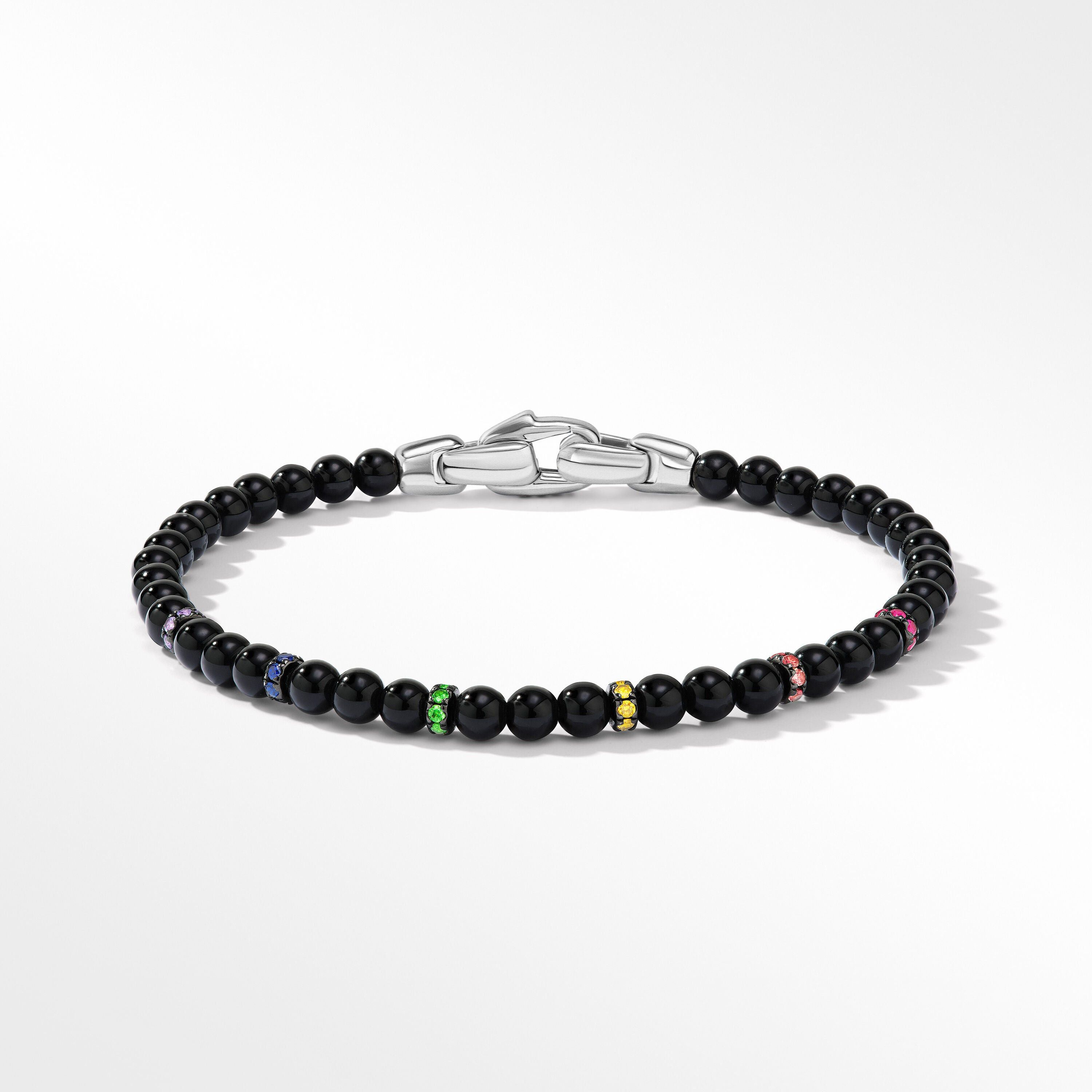 David Yurman o1w1db10525 B17134 Bracelet in Silver with Black Onyx Size ONE SIZE - 1 Preview