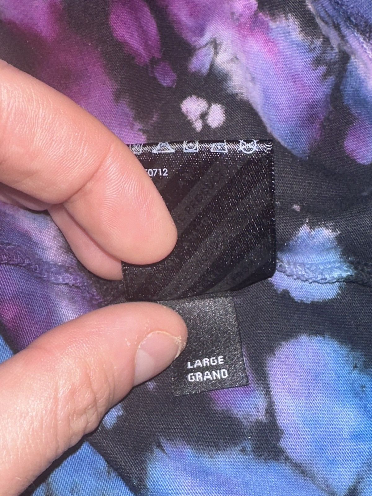 Amiri Amiri Crystal Ball Tie Dye T Shirt Size US L / EU 52-54 / 3 - 5 Thumbnail