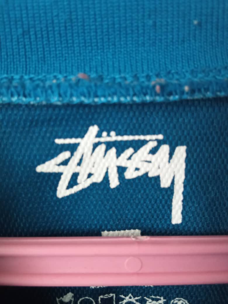 Hypebeast STUSSY BLUE SOCCER JERSEY Size US L / EU 52-54 / 3 - 6 Thumbnail
