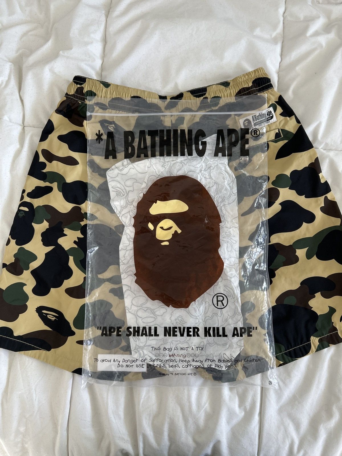 Bape Bape Sand Camo Shorts (Small) Size US 30 / EU 46 - 3 Thumbnail