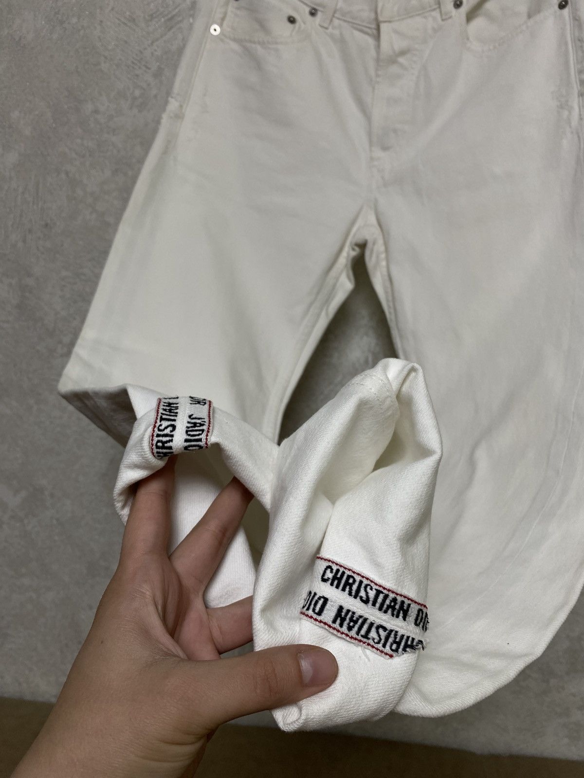 Dior Dior boyfriend cotton jeans pants Size US 32 / EU 48 - 3 Thumbnail