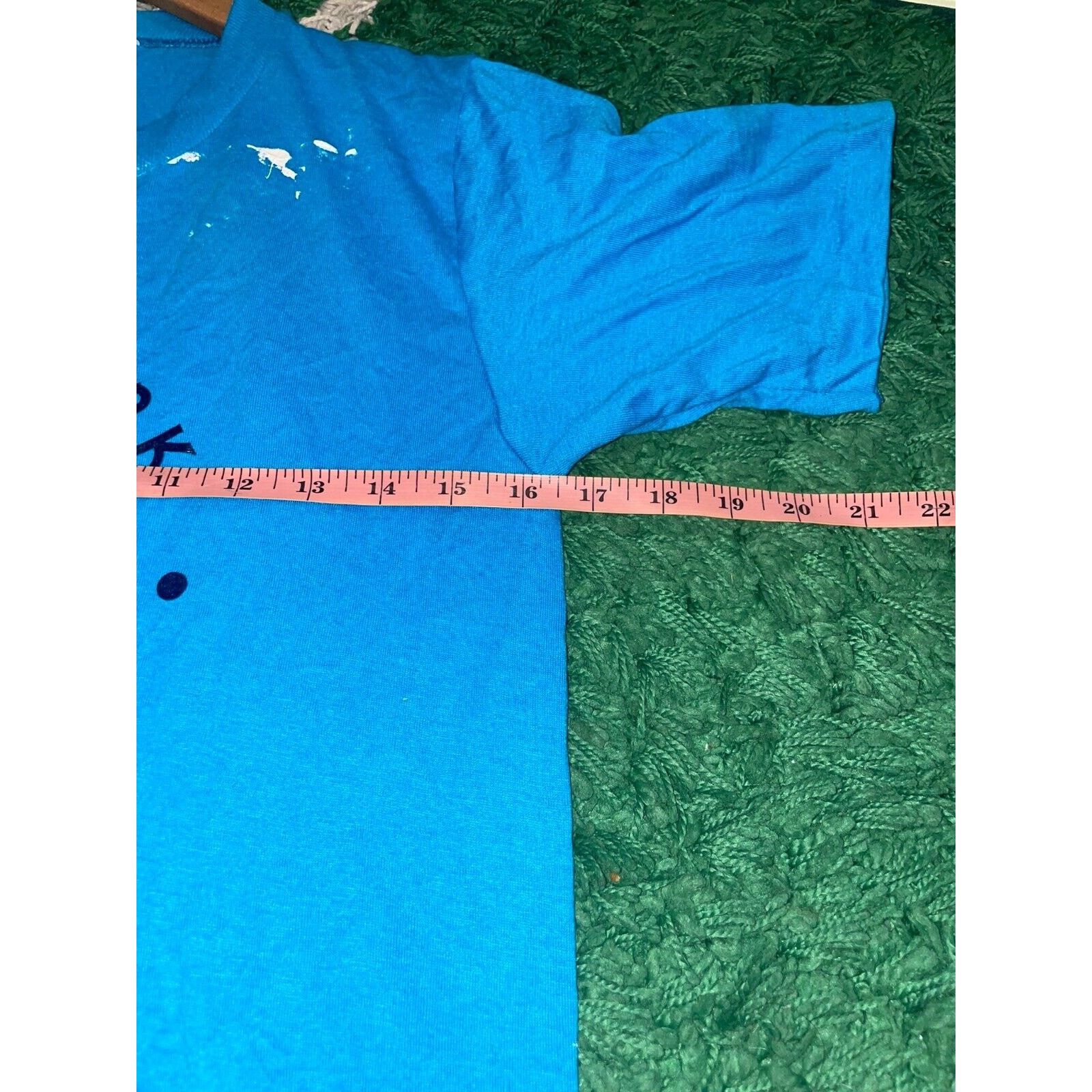 Jerzees Vintage Estes Park Shirt Beach Club Blue Tee 80s VTG Small Size US S / EU 44-46 / 1 - 7 Thumbnail