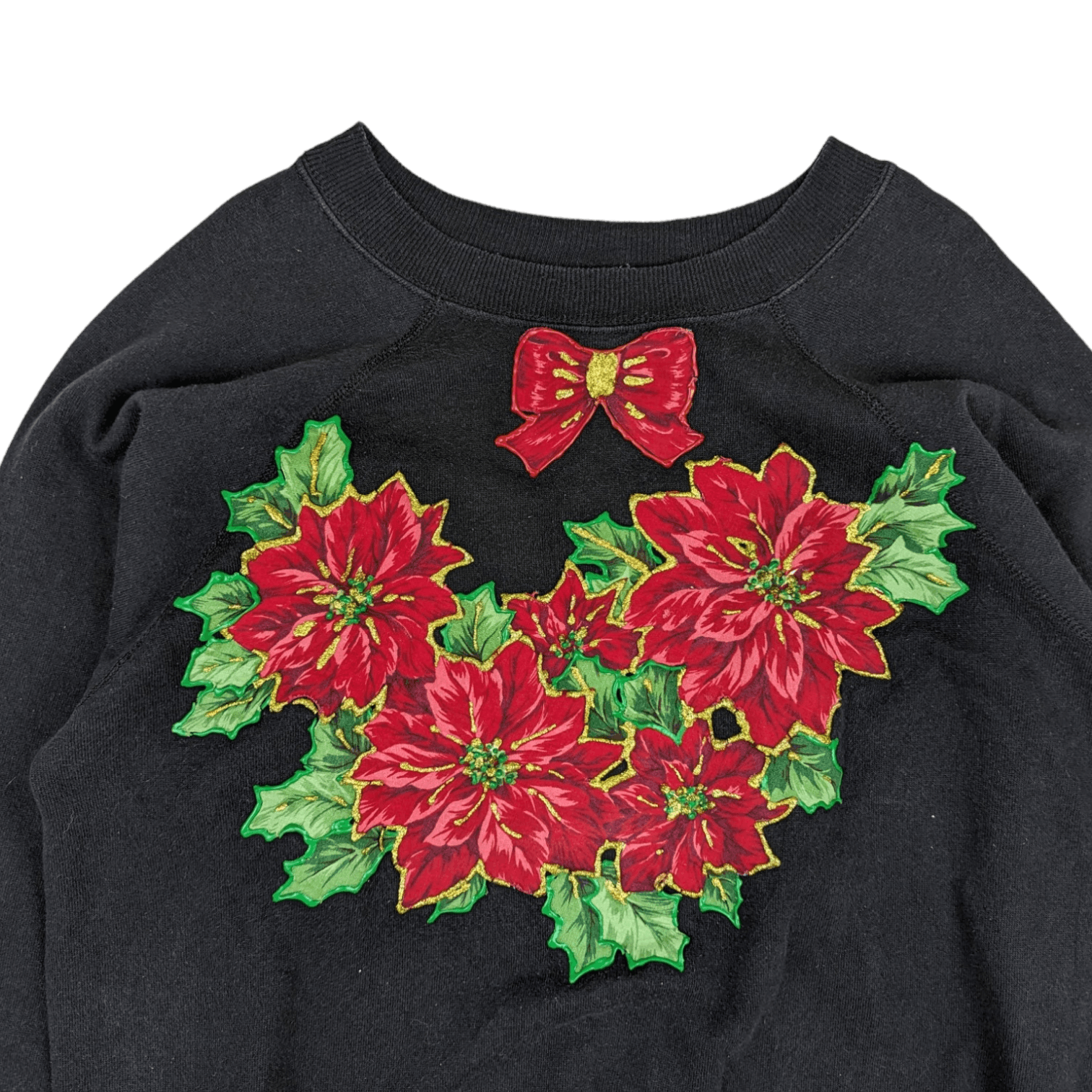 Vintage Vintage 90's PANHILL Flower Embroidery Custom Sweatshirt Size US XL / EU 56 / 4 - 4 Thumbnail