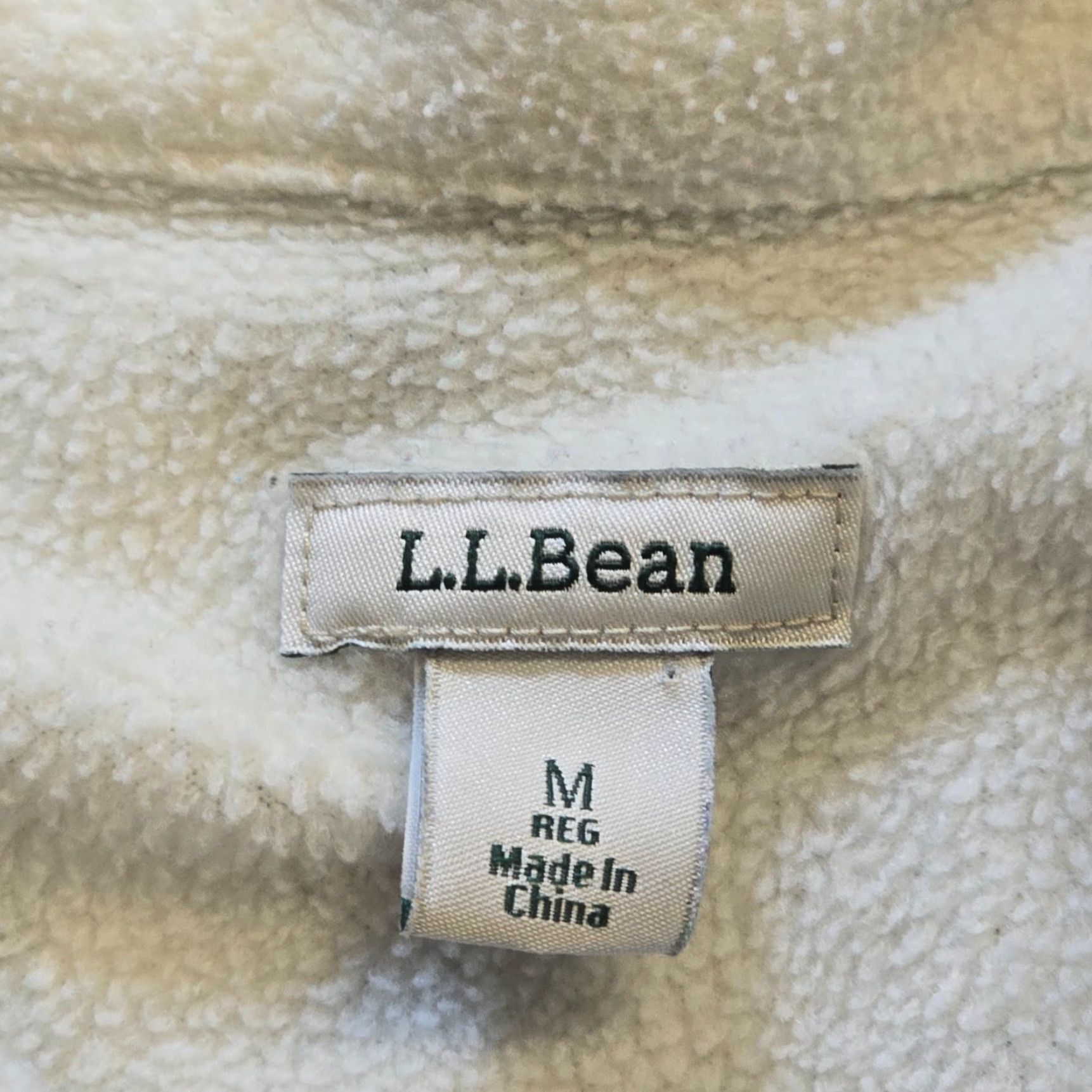 Vintage LL Bean Top Womens Size Medium Blue Plaid Fleece Lined Flannel Button Up Casual Shirt Mens? Size M / US 6-8 / IT 42-44 - 3 Thumbnail