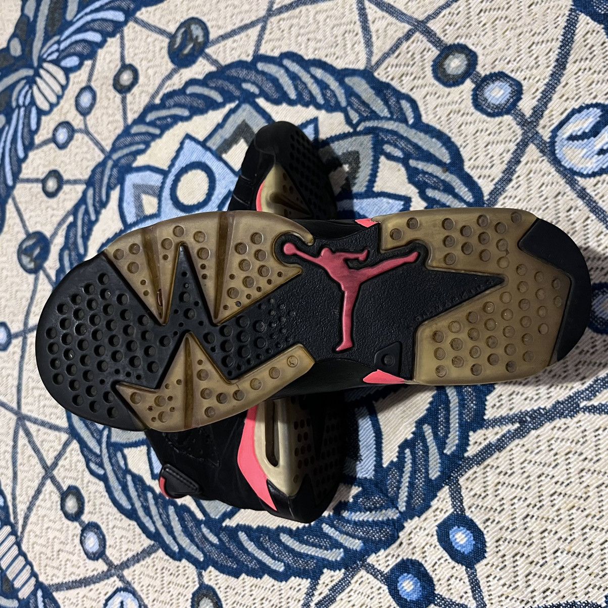 Nike AIR JORDAN VI RETRO 2018 BLACK INFRARED Size US 6 / IT 36 - 6 Thumbnail