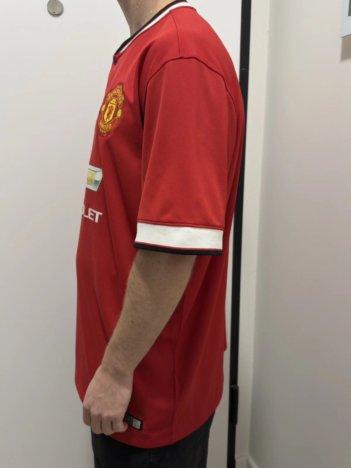 Nike Fc Manchester United 2014 2015 Home Jersey Soccer Football Size US XL / EU 56 / 4 - 5 Thumbnail