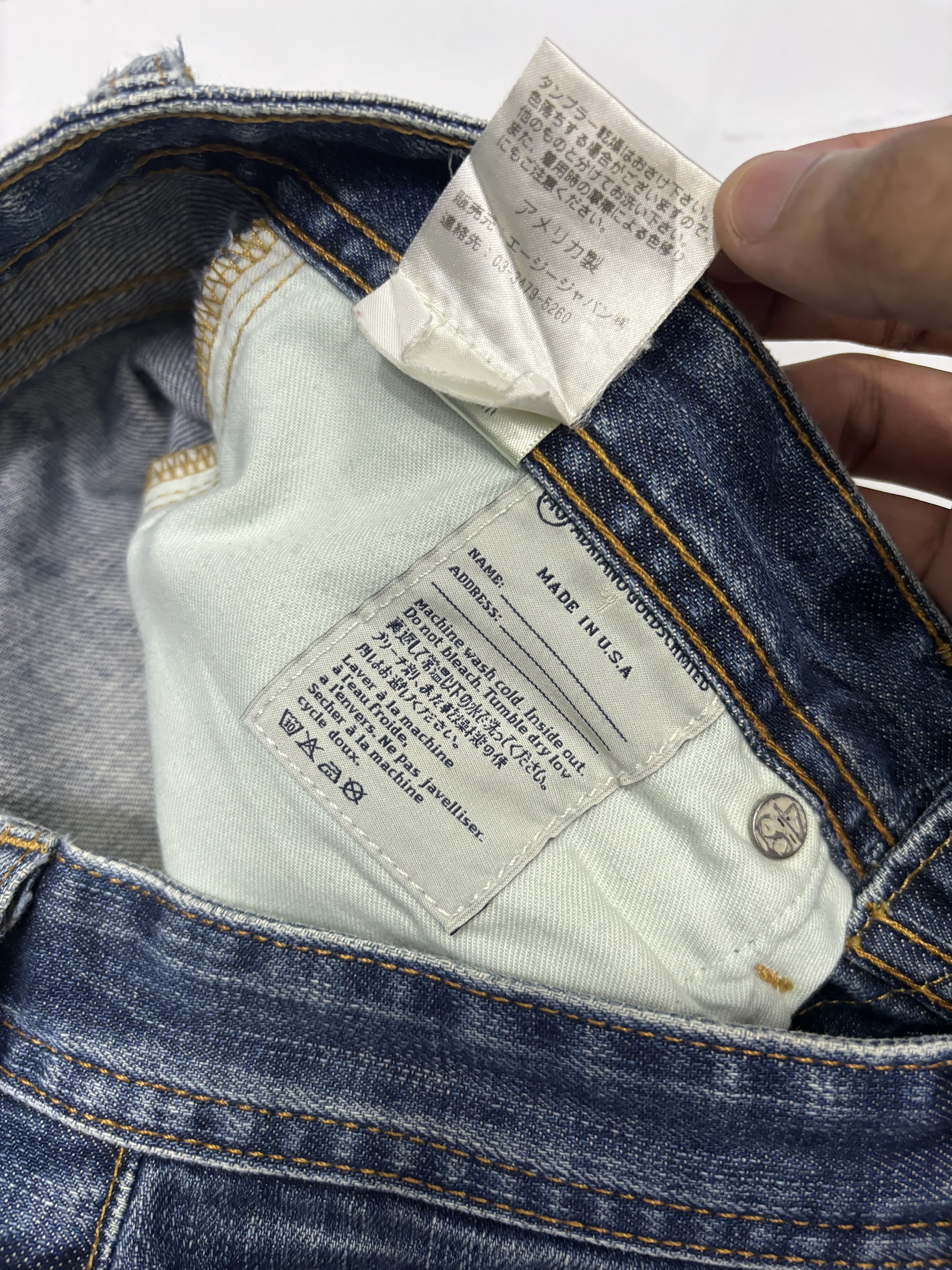 AG Adriano Goldschmied OG🔥 AG ADRIANO GOLDSCHMIED ROCKSTAR DENIM JEANS Size US 29 - 12 Thumbnail