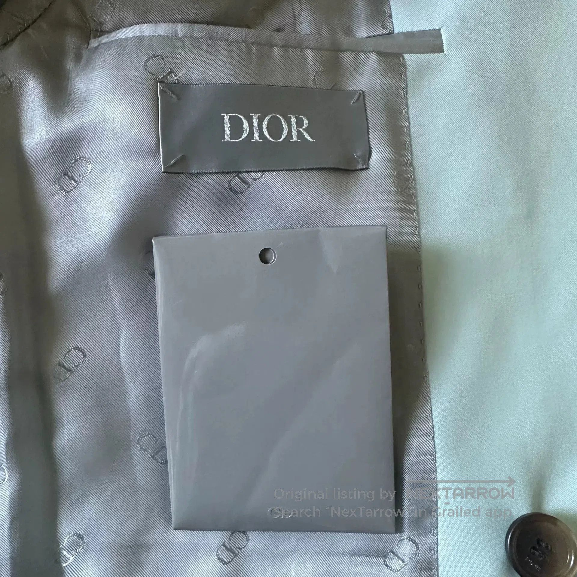 Dior Dior Man 22SS Peak Lapel Wool Suit. Size US M / EU 48-50 / 2 - 4 Thumbnail