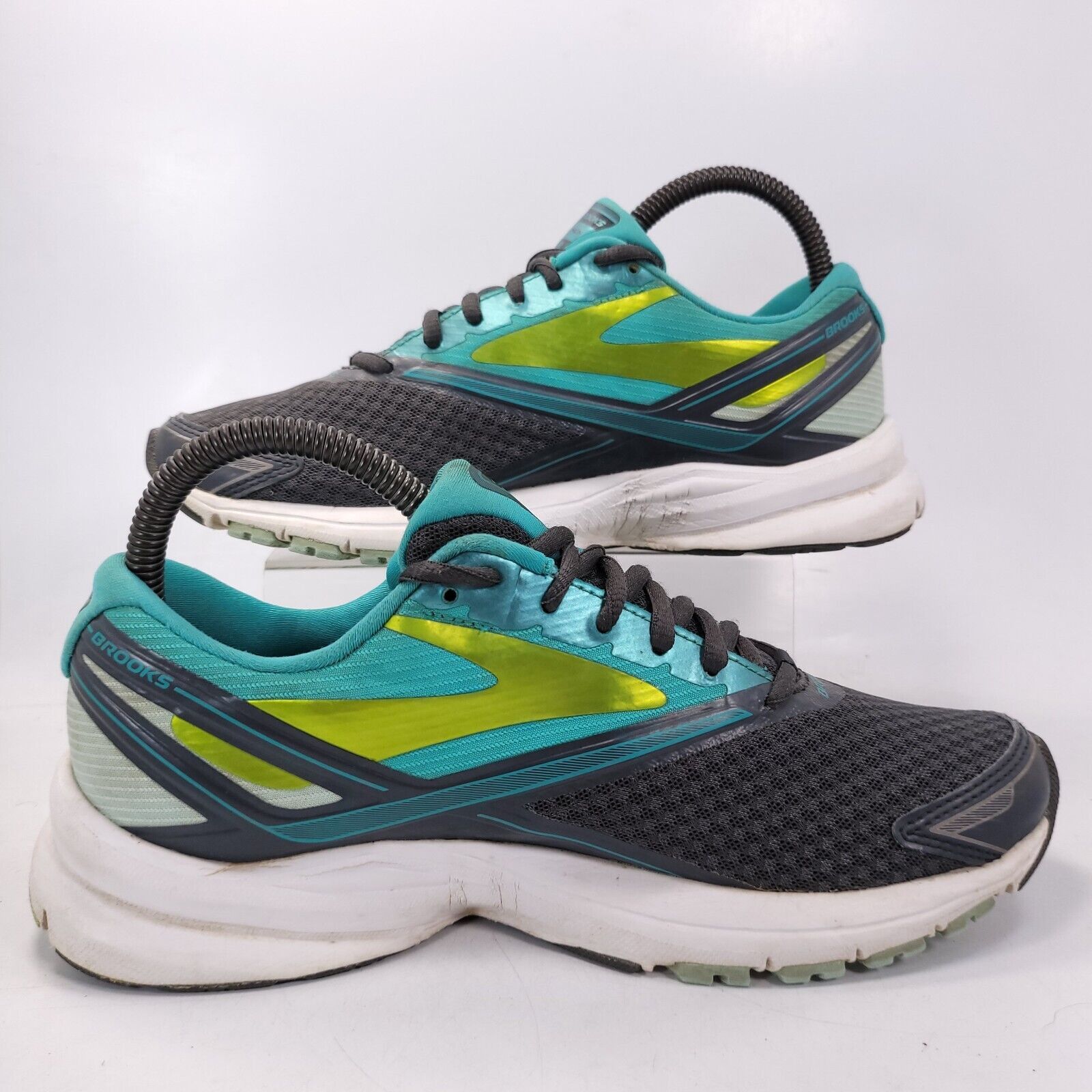 Brooks Brooks Launch 4 Shoe Womens Size 7.5 1202341B077 Black Green Size US 7.5 / IT 37.5 - 6 Thumbnail