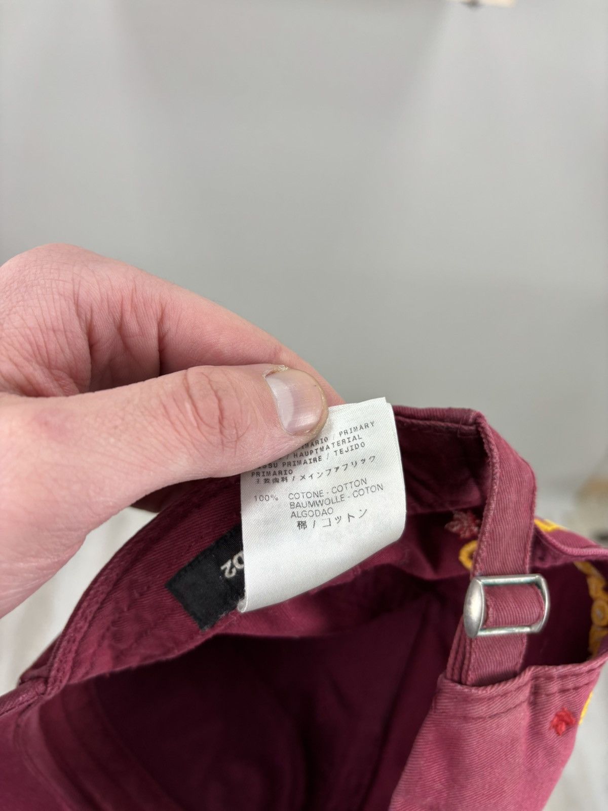 Dsquared2 Mens cap Dsquared2 Color Burgundy Size ONE SIZE - 9 Thumbnail