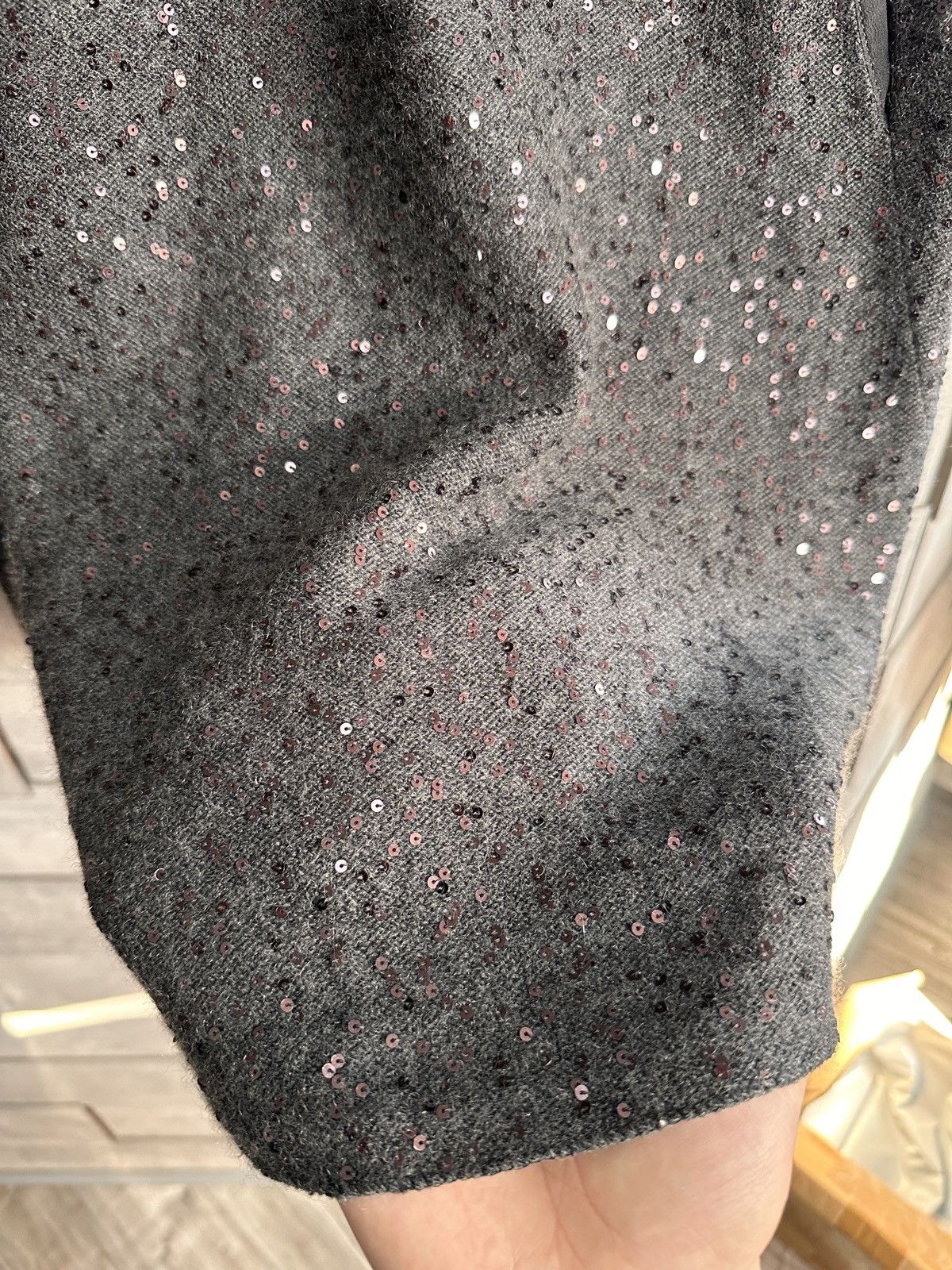 Brunello Cucinelli Brunello Cucinelli cashmere sequin knit dress Size S / US 4 / IT 40 - 4 Thumbnail