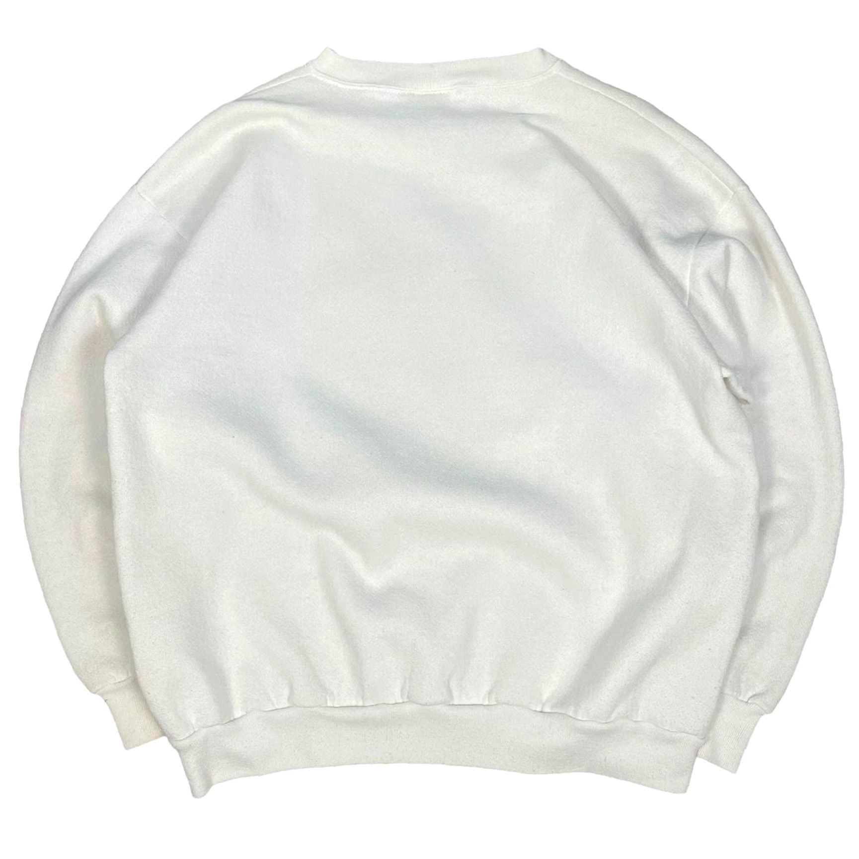 Tultex VINTAGE Sweatshirt Mens Large Angel Christmas Tultex Crewneck 90s Red and White Size US L / EU 52-54 / 3 - 6 Thumbnail
