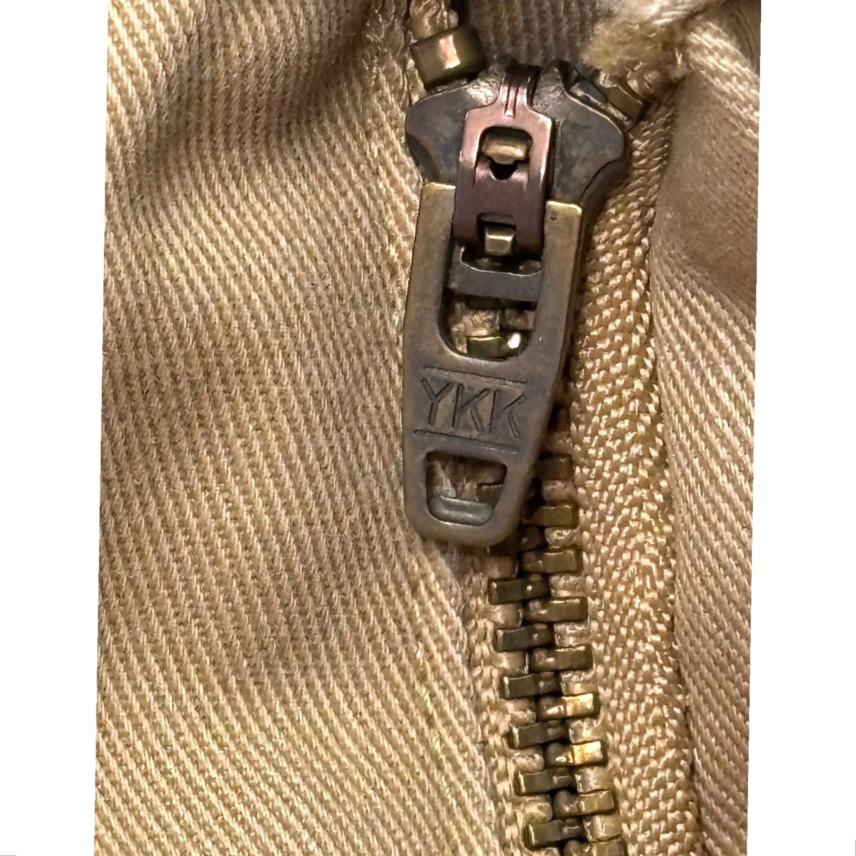 Brooks Brothers Brooks Brothers Advantage Chino Elliot Pants Men 38x30 Khaki Tan Pleated Cuffed Wide-Leg Button Zip Front Casual Workwear Business Modern Mens Size US 38 / EU 54 - 3 Thumbnail
