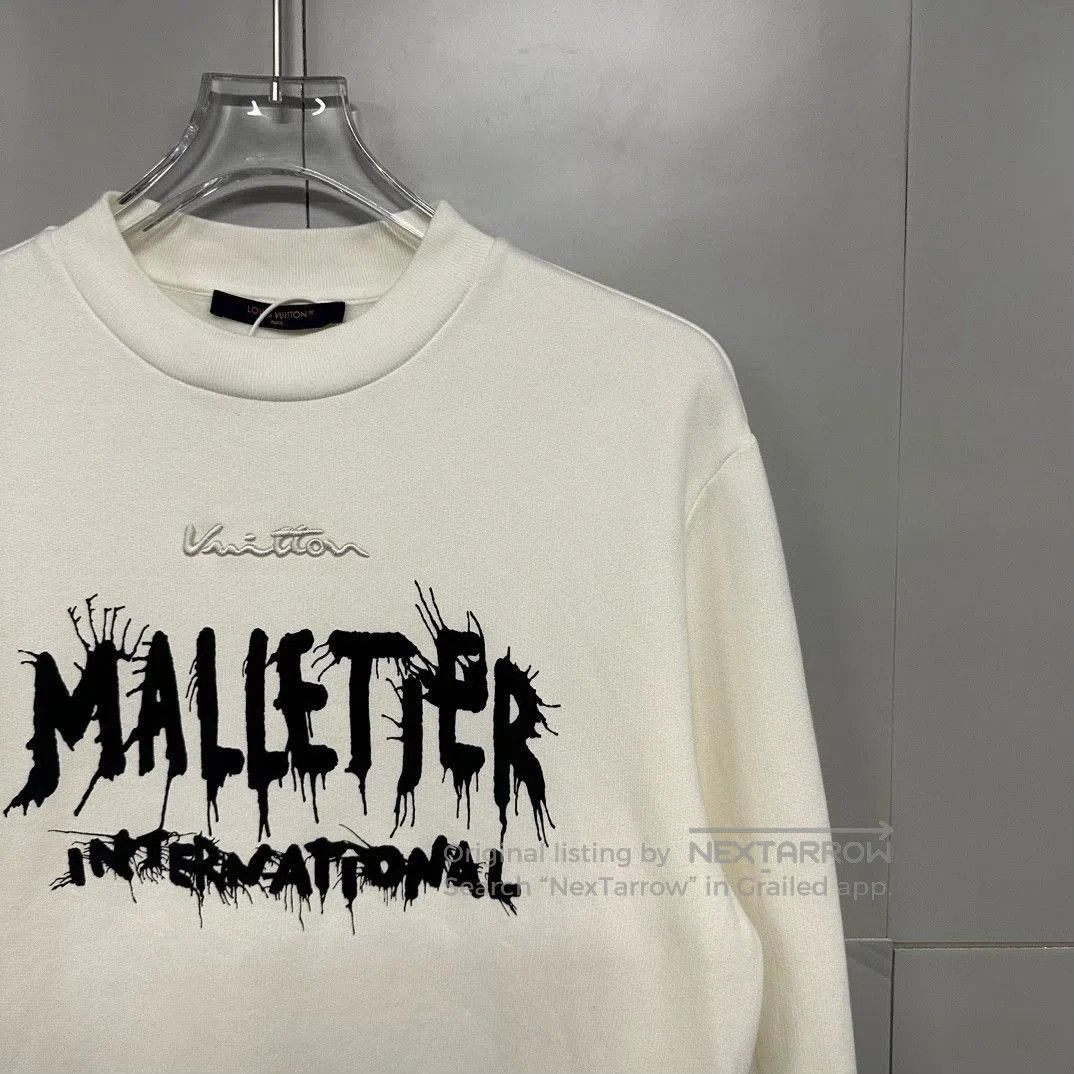 Louis Vuitton louis vuitton ss24 graffiti sweatshirt for men. Size US XL / EU 56 / 4 - 3 Thumbnail