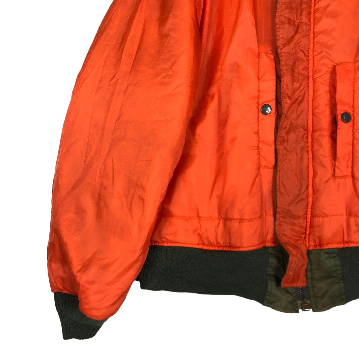 Japanese Brand 🔥RIOT RIOT VINTAGE BOMBER JACKET MA-1 REVERSIBLE MILITARY Size US M / EU 48-50 / 2 - 16 Thumbnail