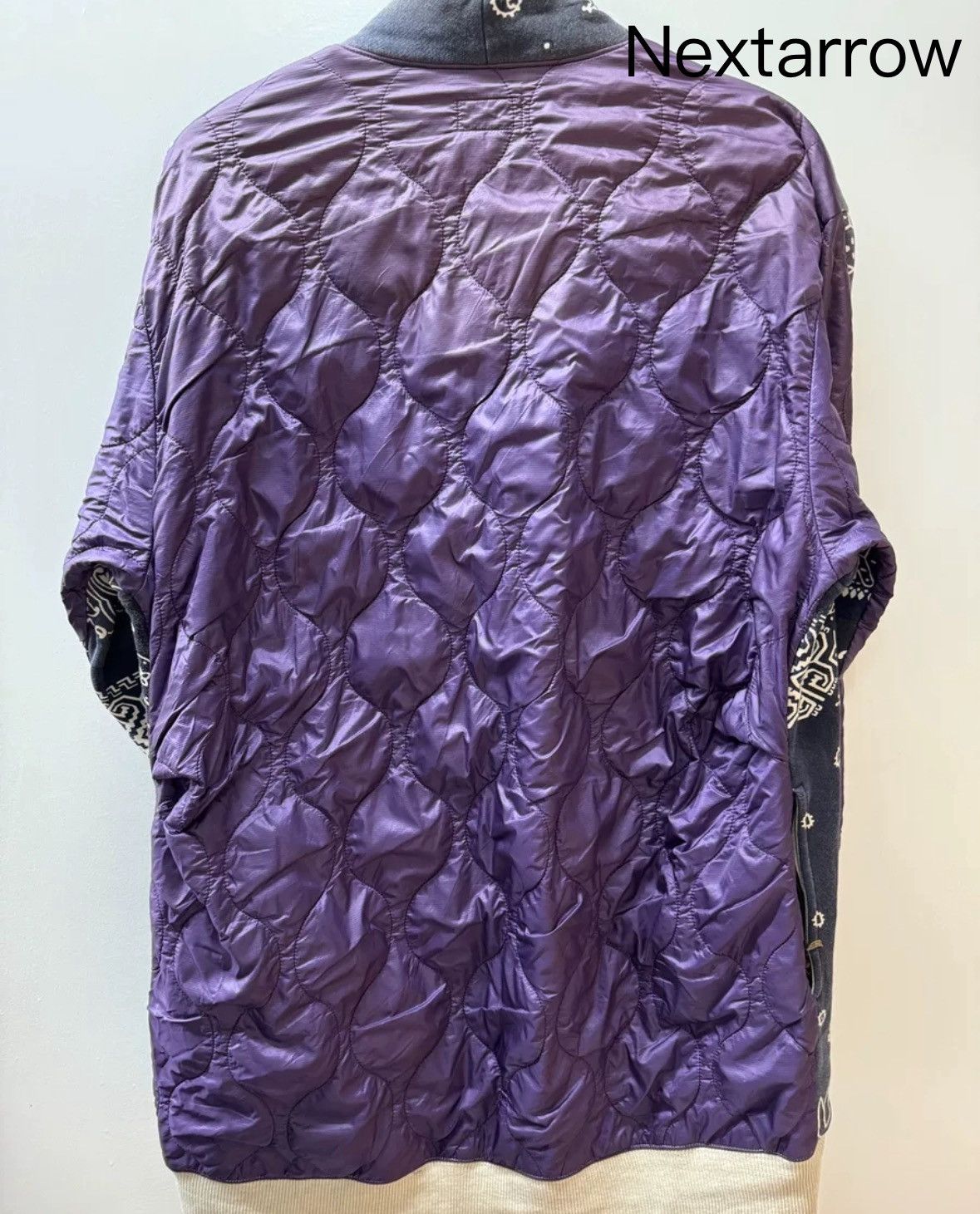 Kapital KAPITAL Purple Cashew Blossom Sweater Hoodie 2412-Nextarrow Size US L / EU 52-54 / 3 - 2 Thumbnail