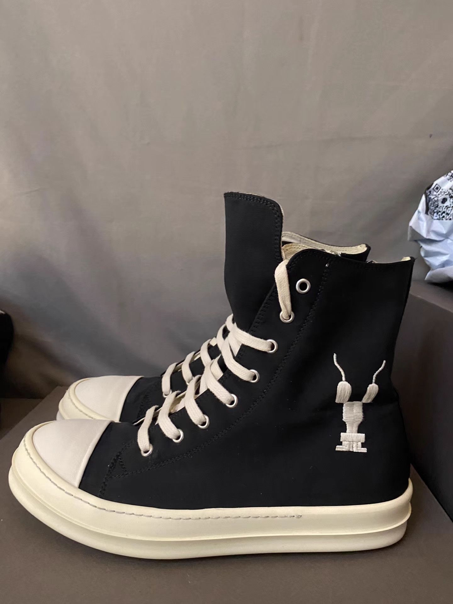 Rick Owens Rick Owens DRKSHDW Canvas Jumbo Low | Grailed