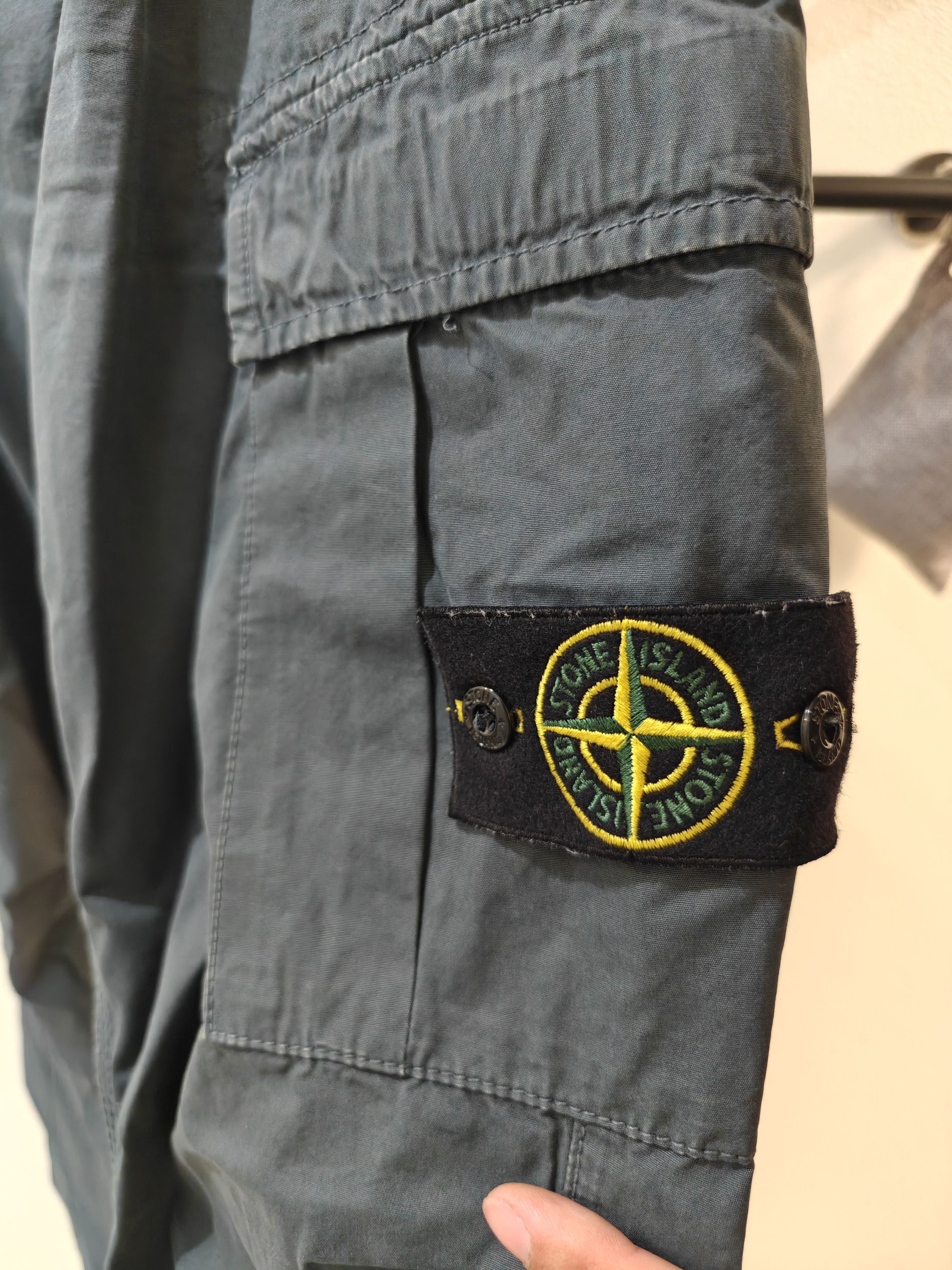 Stone Island Cargo Pants Grey Size US 31 - 5 Thumbnail