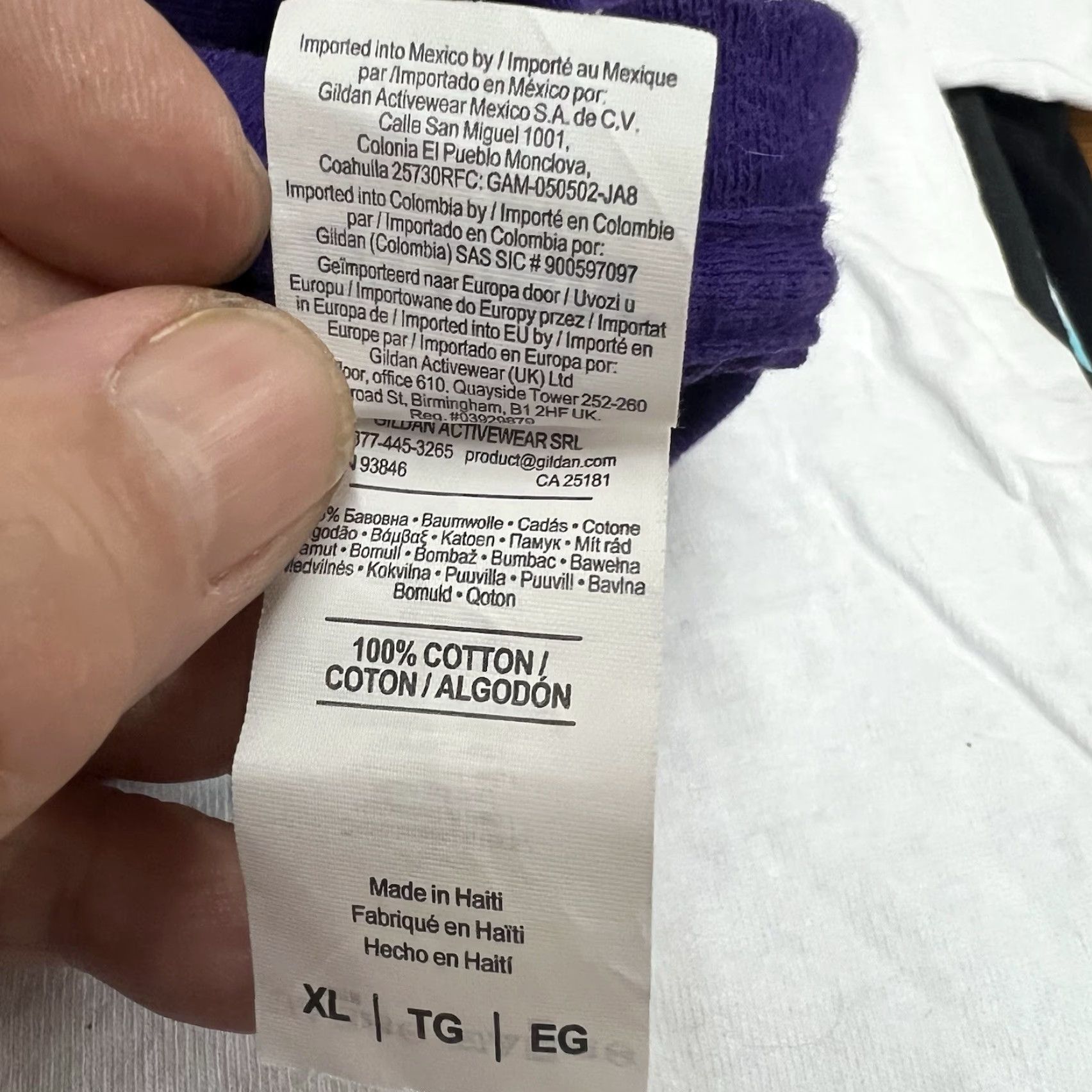 Vintage Louisiana Dairy Farmers Strong Bodies Drink Milk T-Shirt Men’s XL Purple Cow Graphic Print Crew Neck Short Sleeve Regular Fit Size US XL / EU 56 / 4 - 6 Thumbnail