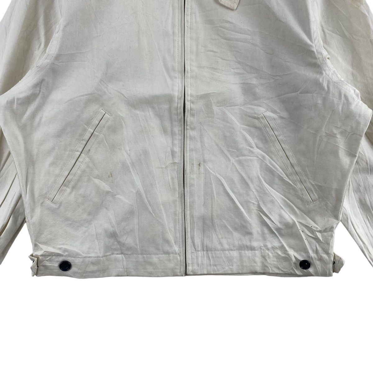 Japanese Brand Vintage DOMON Japanese Brand Plain White Bomber Jacket Size US M / EU 48-50 / 2 - 3 Thumbnail