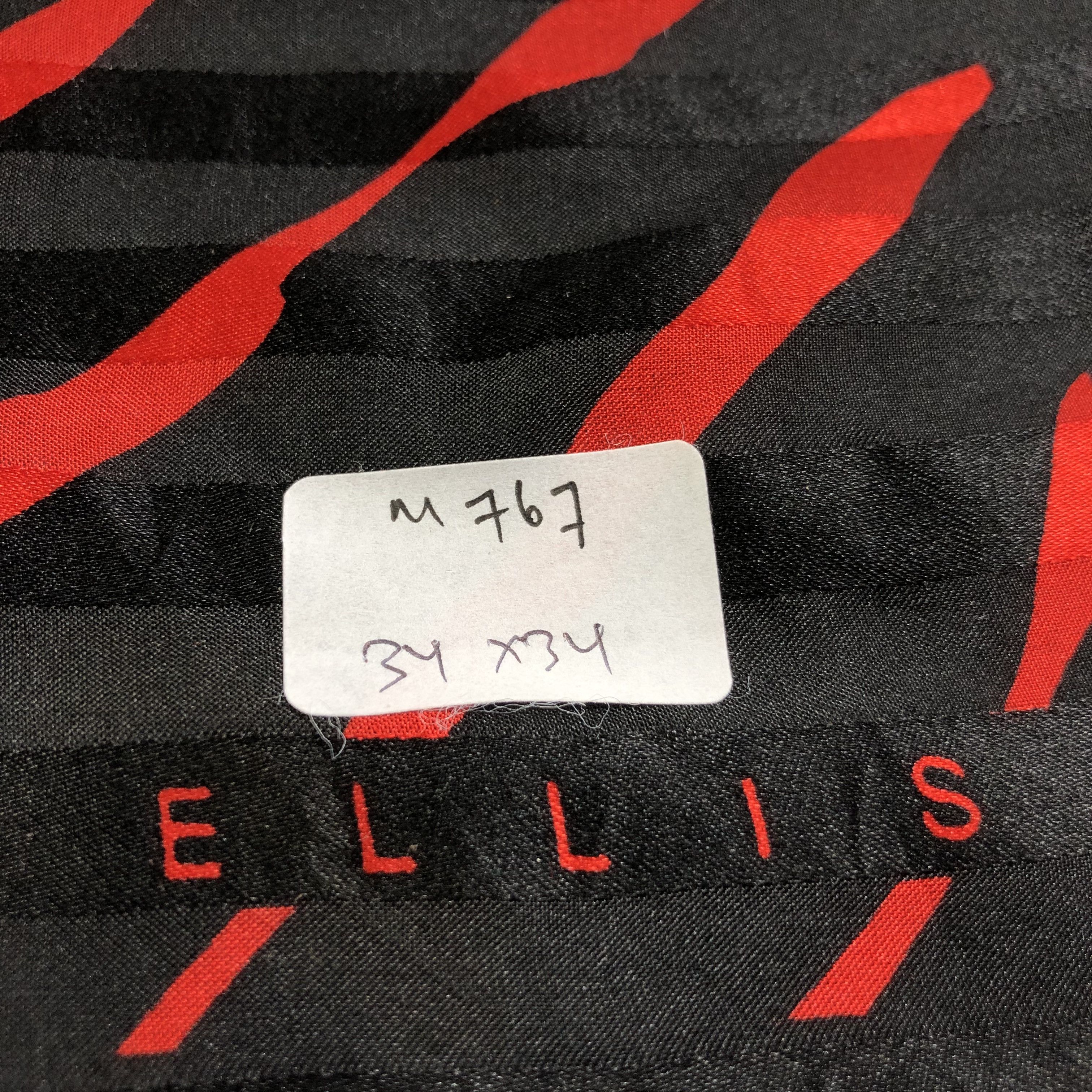 Japanese Brand Perry Ellis Luxury Silk Scarf M767 Size ONE SIZE - 7 Thumbnail