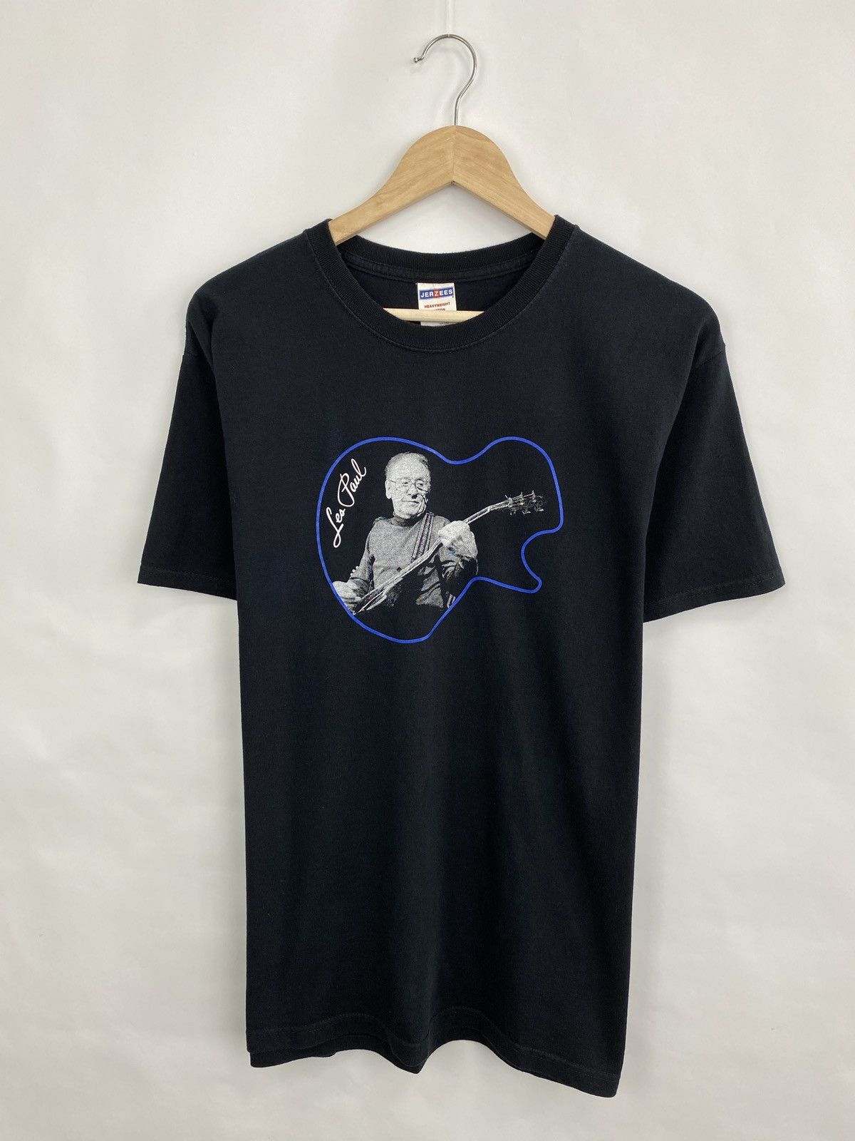 Band Tees Vintage 90s Les Paul Jazz band t-shirt rare retro hype Y2K Size US L / EU 52-54 / 3 - 4 Thumbnail