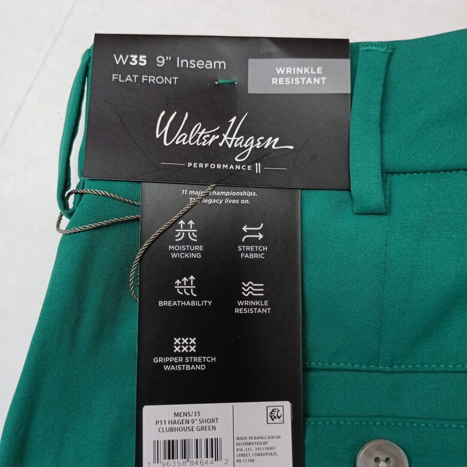 Other Walter Hagen Perfect 11 Golf Shorts Men's Size 35 Club Green Size US 35 - 5 Thumbnail