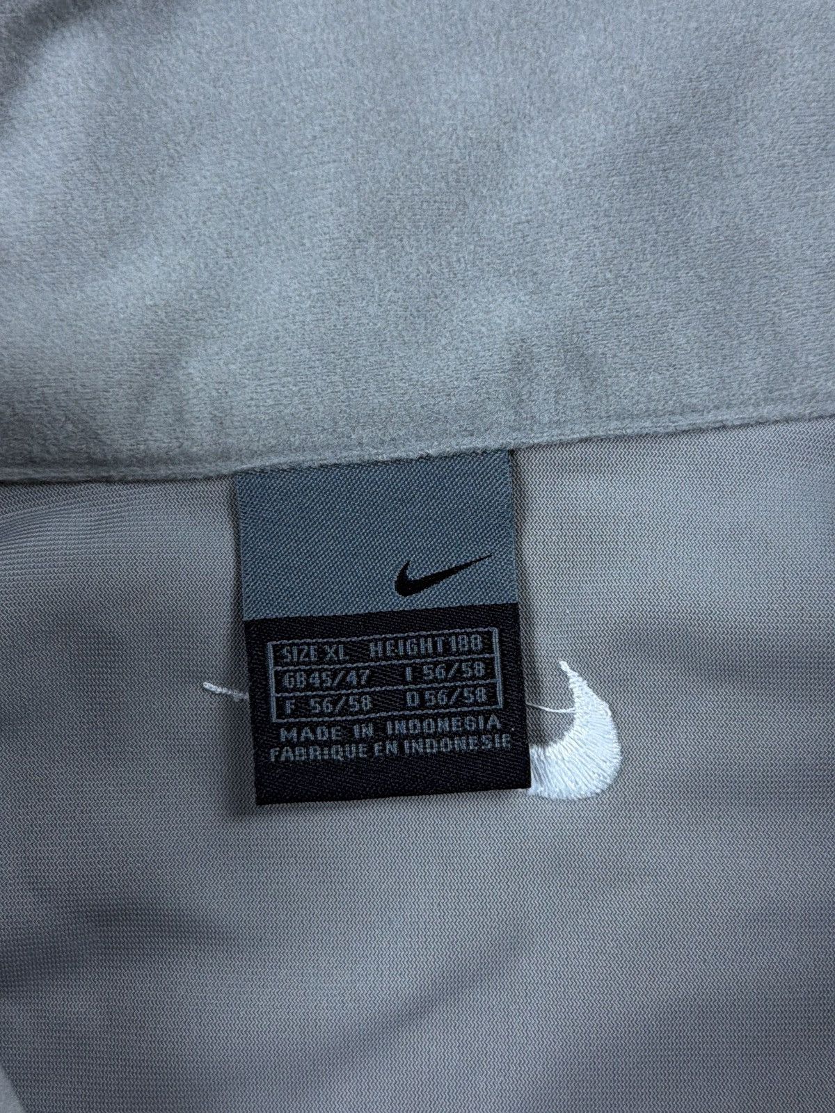 Nike Vintage 00s nike velvet track jacket zip blokecore Size US XL / EU 56 / 4 - 5 Thumbnail
