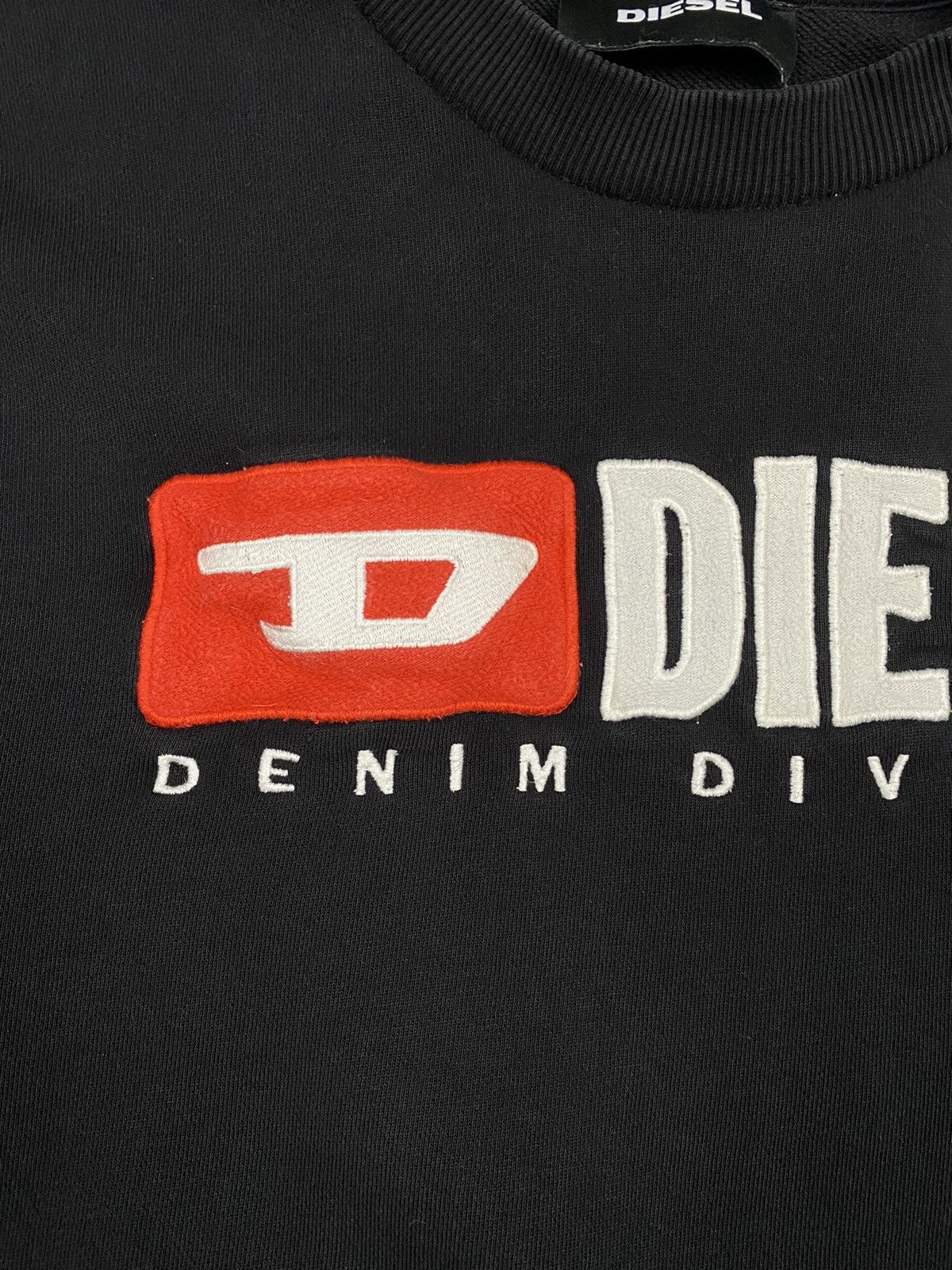 Diesel Vintage Diesel Big Logo Y2K Sweatshirt Size US L / EU 52-54 / 3 - 6 Thumbnail