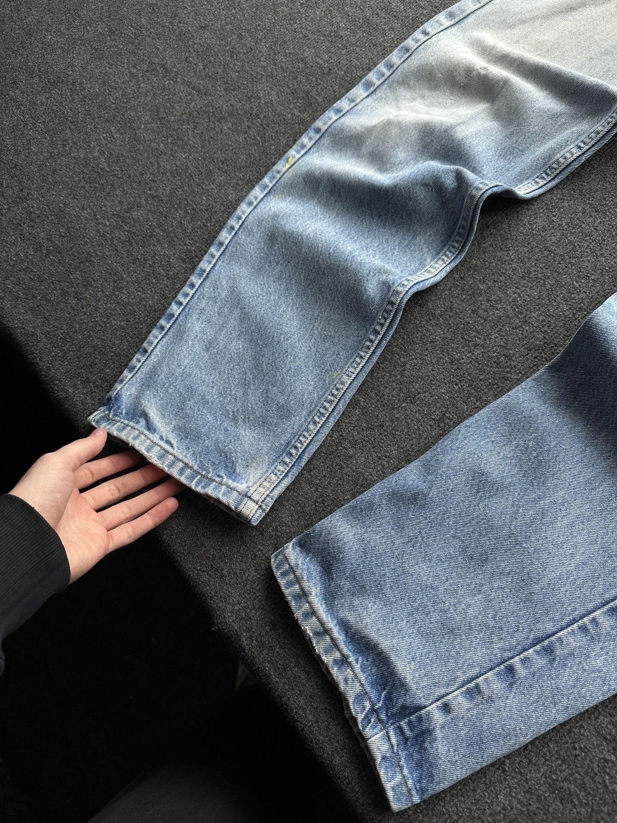 Levi's ORANGE TAB🚨VNTG 90s Levis Jeans LEGEND y2k Light Wash Denim Size US 34 / EU 50 - 3 Thumbnail
