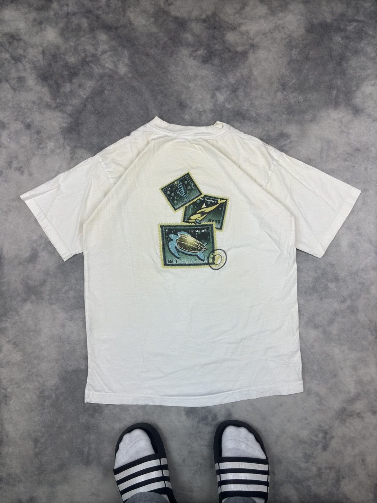 Vintage Vintage Turtle T shirt graphic nature Mexico Australia y2k Size US L / EU 52-54 / 3 - 1 Thumbnail