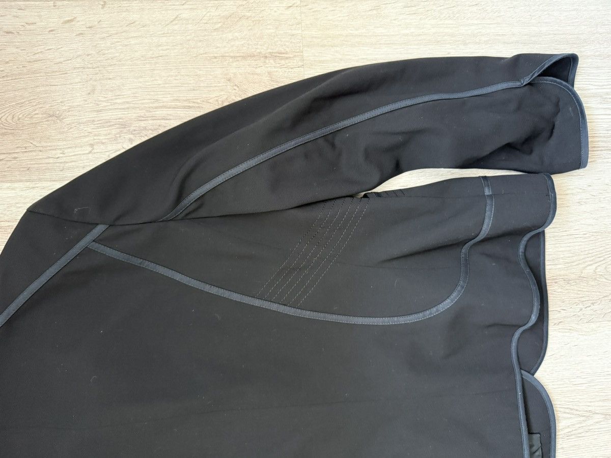 Laurel Laurel Black Virgin Wool Blazer Stitched Line Detail Size 42 Size M / US 6-8 / IT 42-44 - 14 Thumbnail