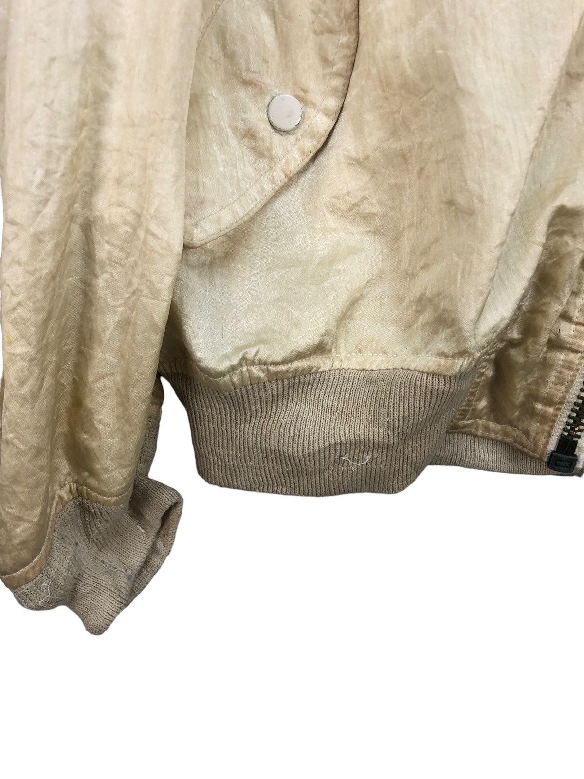 Vintage Vintage Bomber Ma 1 Light Jacket Size US XL / EU 56 / 4 - 4 Thumbnail