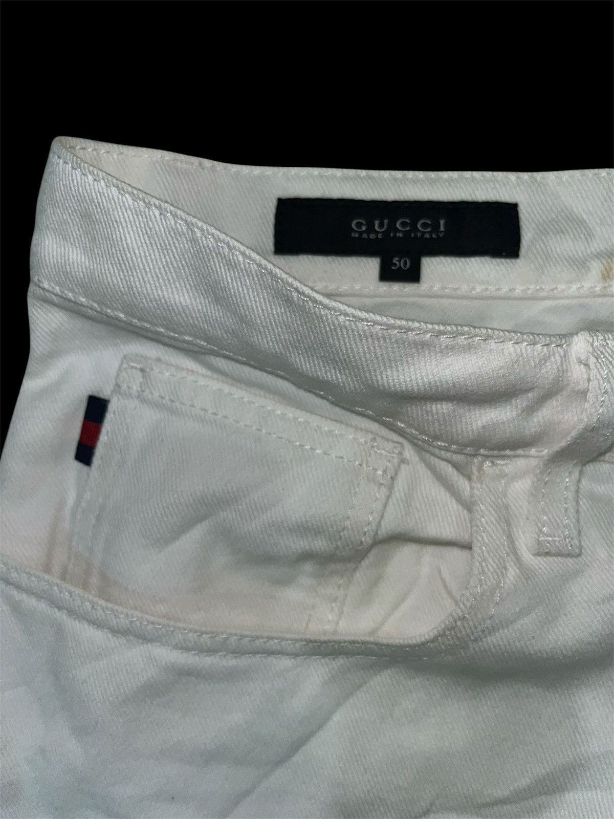 Gucci GUCCI LOSE DENIM PANTS x VINTAGE Size US 36 / EU 52 - 4 Thumbnail