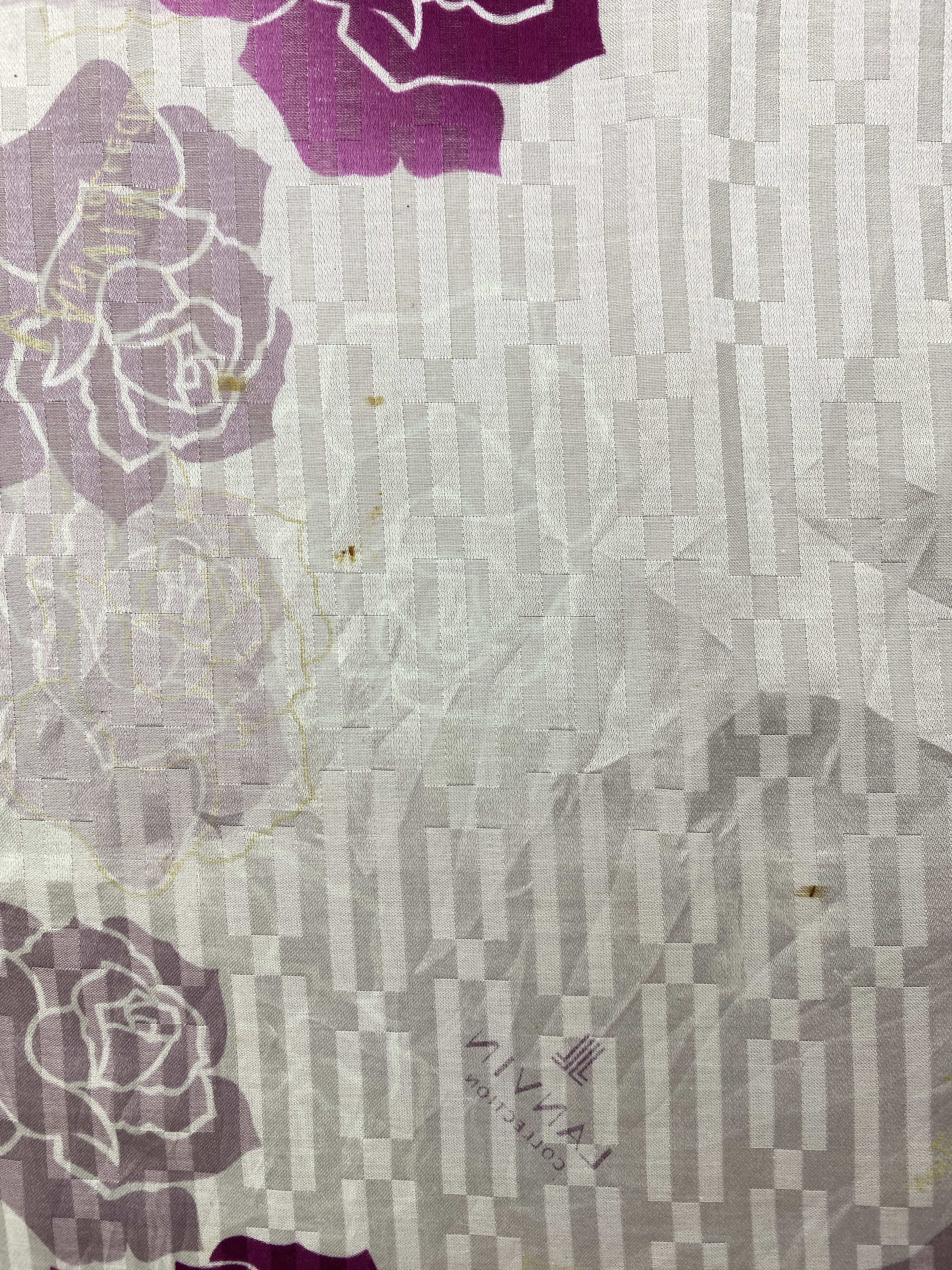 Lanvin Vintage Lanvin Japan Collection Rose Silk Scarf SN0117 Size ONE SIZE - 8 Thumbnail