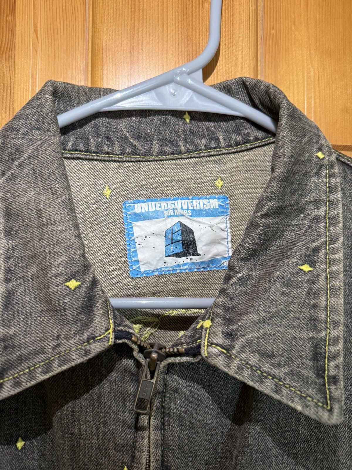 Undercover Vintage Undercover denim jacket by Jun Takahashi Size US L / EU 52-54 / 3 - 3 Thumbnail